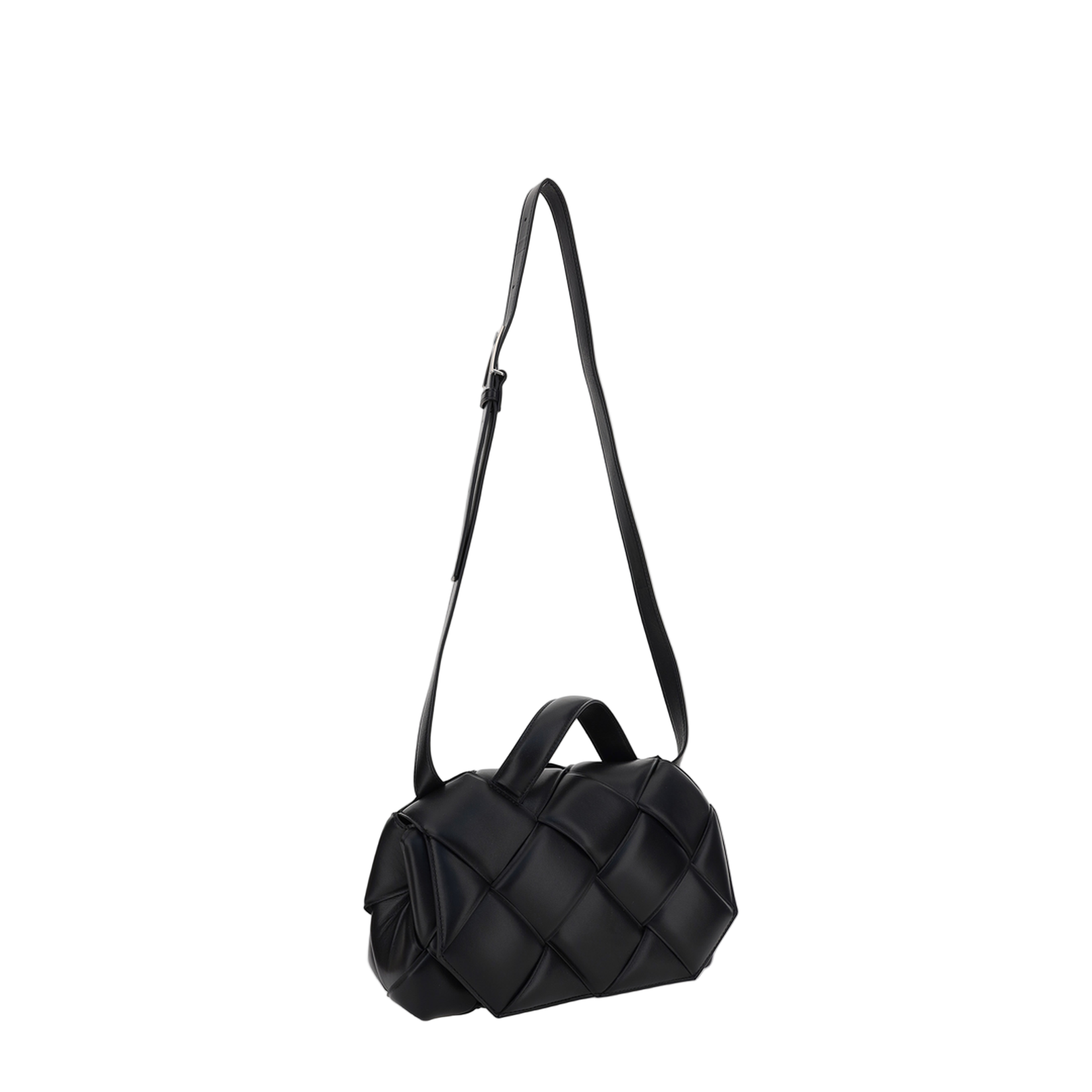 Woven Leather Shoulder Bag - Image 2