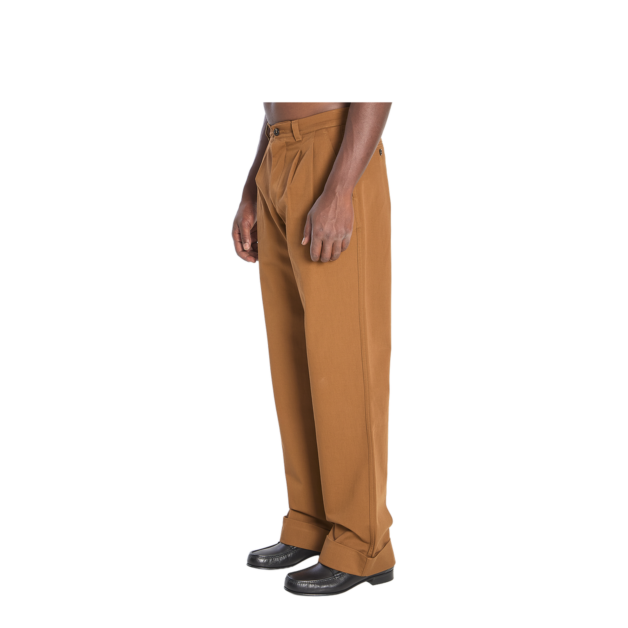 Cotton Gabardine Trousers - Image 2