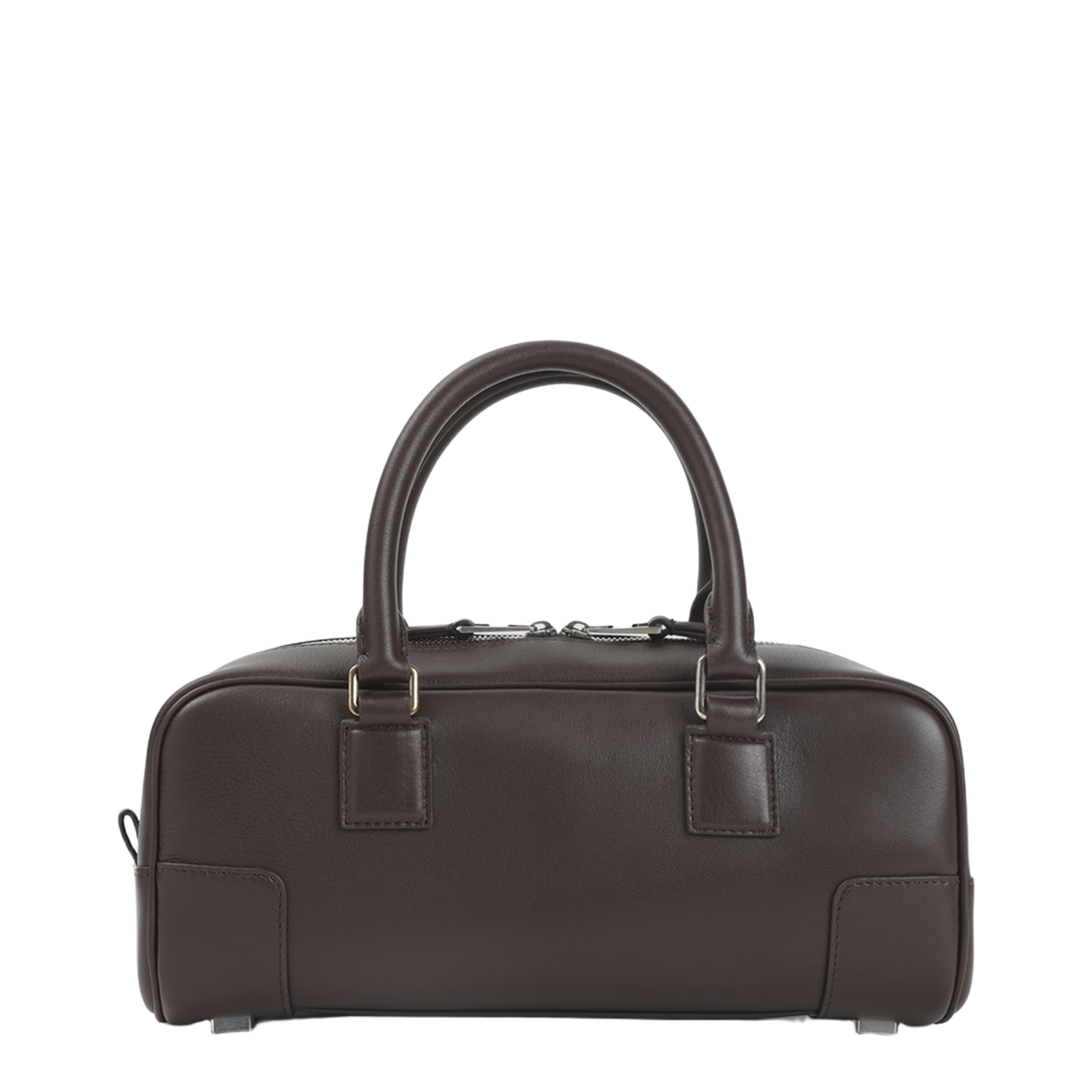 Amazona 23 Cropped Calfskin Shoulder Bag - Brown - Image 4