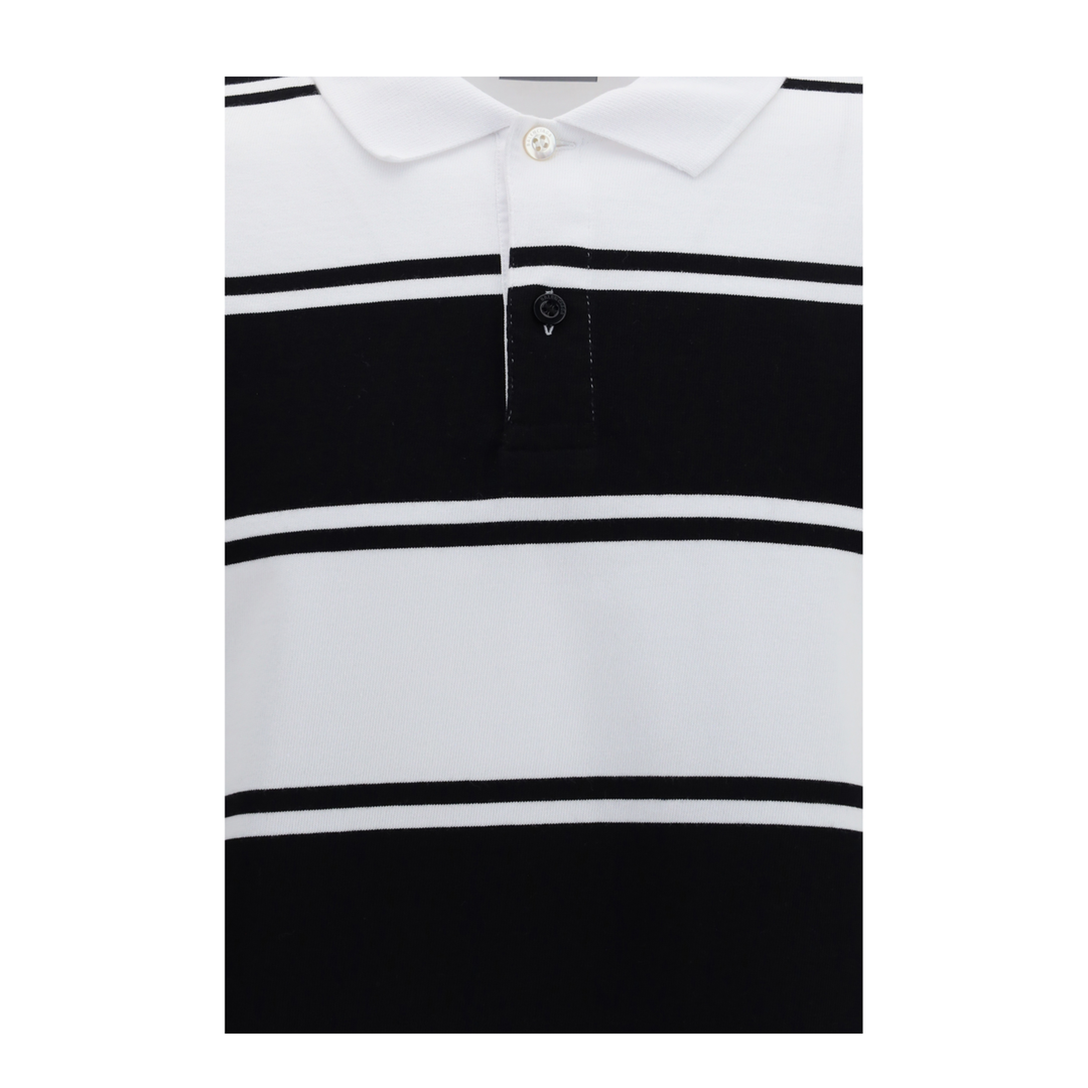 Striped Long-Sleeve Polo - Image 3
