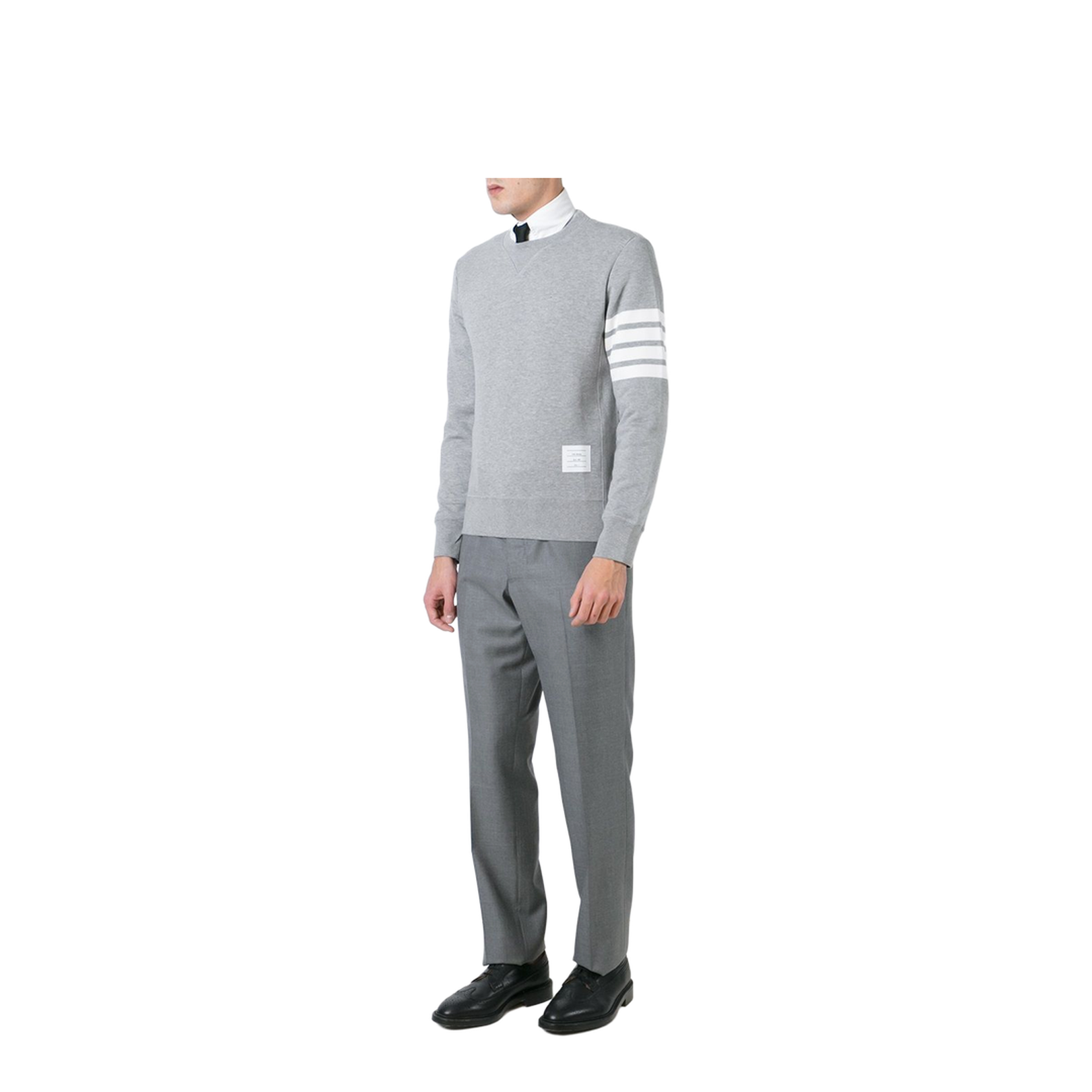 4-Bar Engineered Jersey Sweatshirt - Image 2