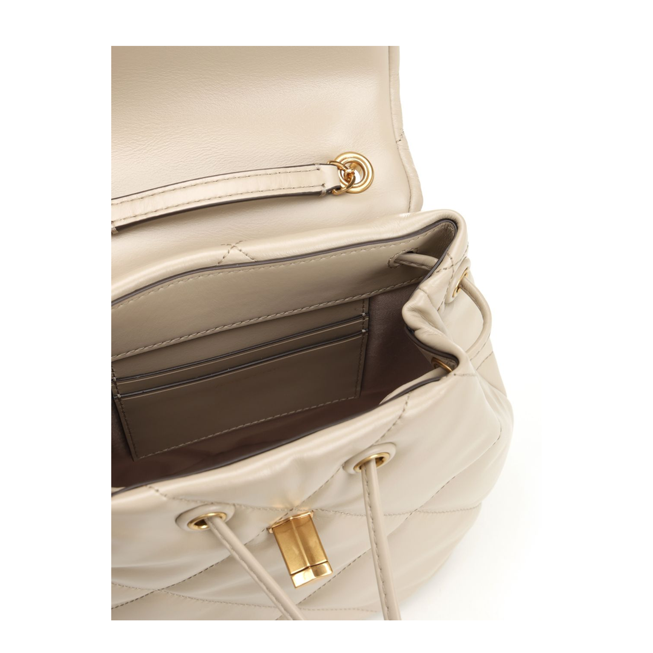 Kira Diamond Small Leather Backpack - Image 4