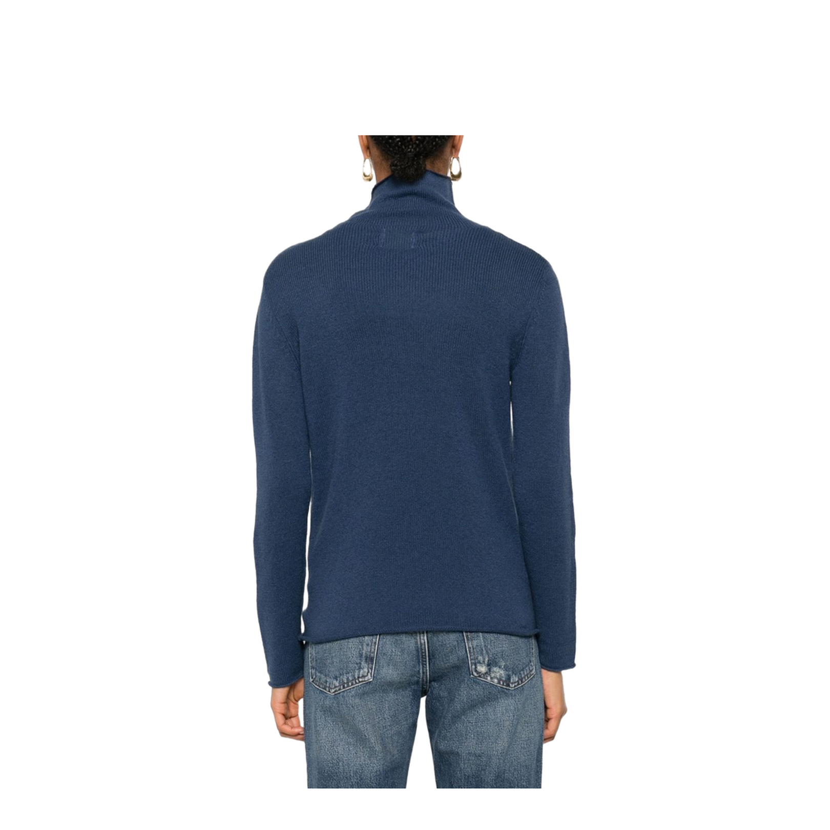 Cashmere Turtle-Neck Sweater - Image 4