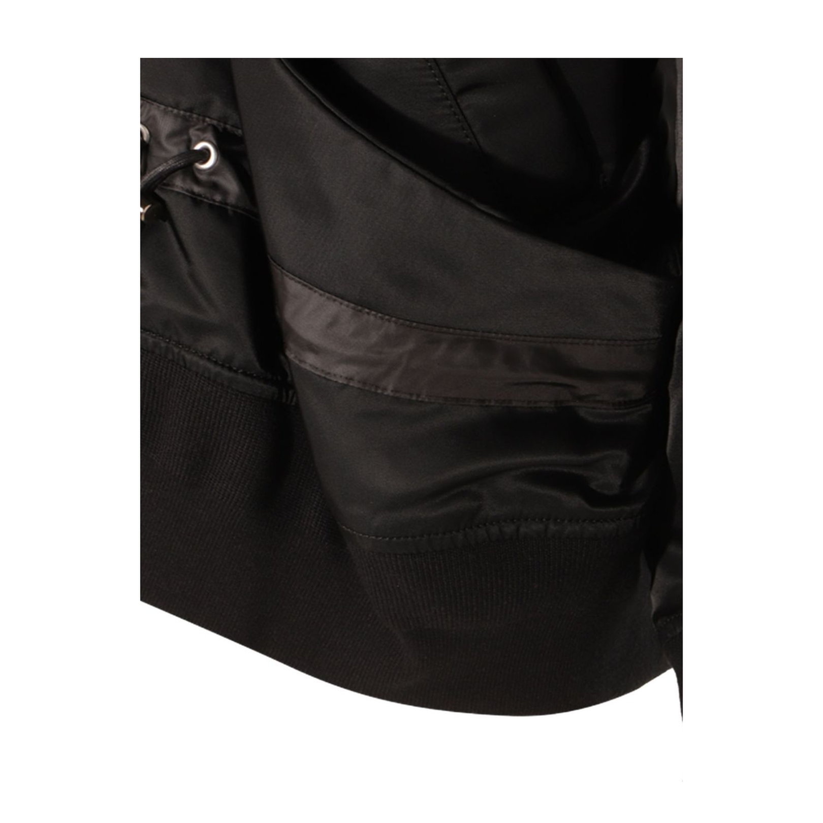 Nylon Bomber Jacket - Image 2