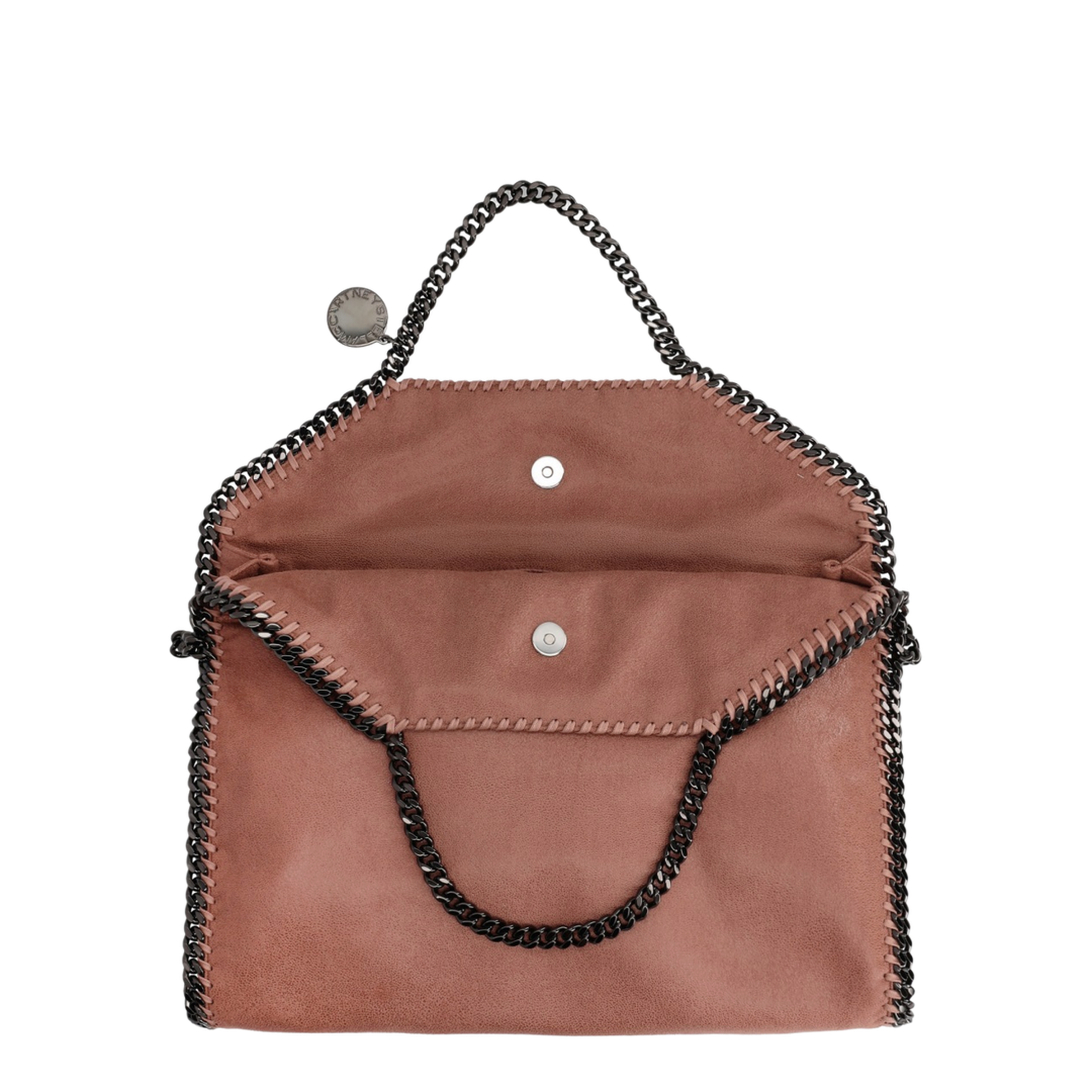 Falabella Medium Vegan Shaggy Deer Tote Bag - Antiqued Pink - Image 3