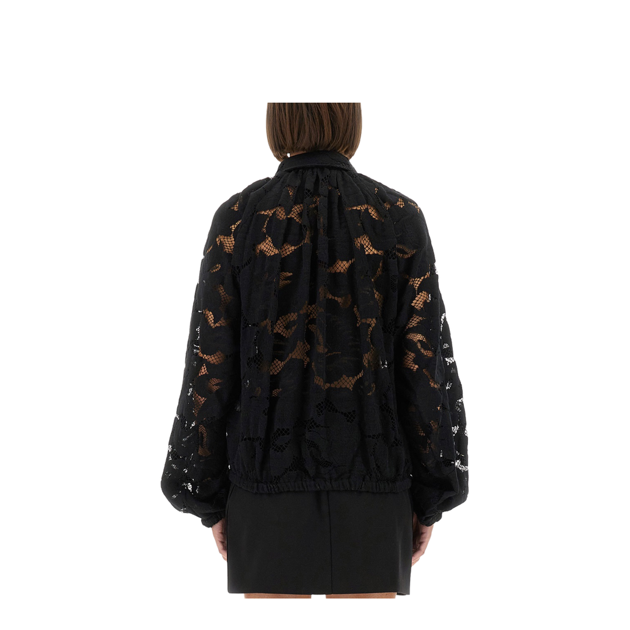 Lace Balloon Blouse - Image 3