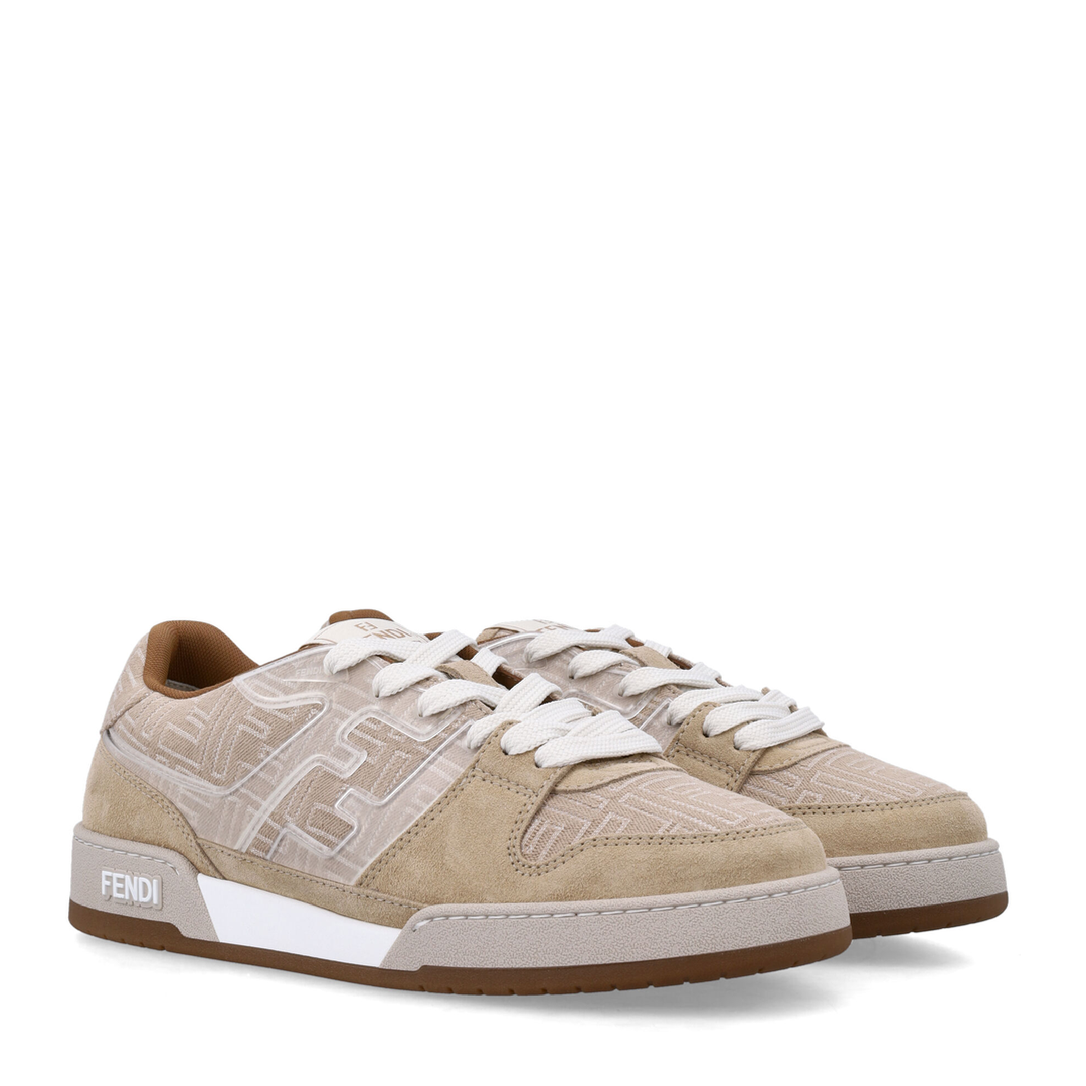 Match Trainers Fabric Beige - Image 3