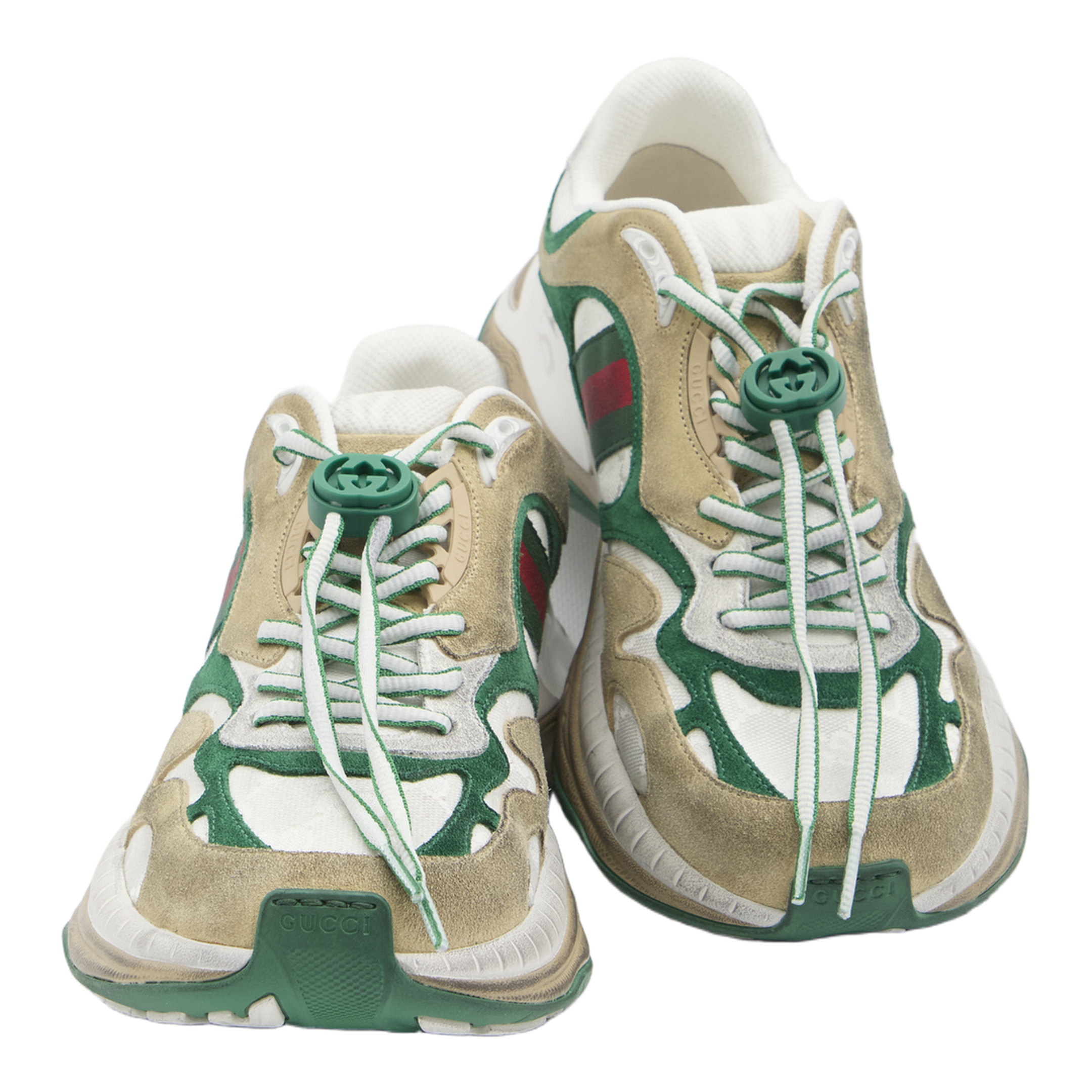 Drawstring Leather Sneakers - Image 5