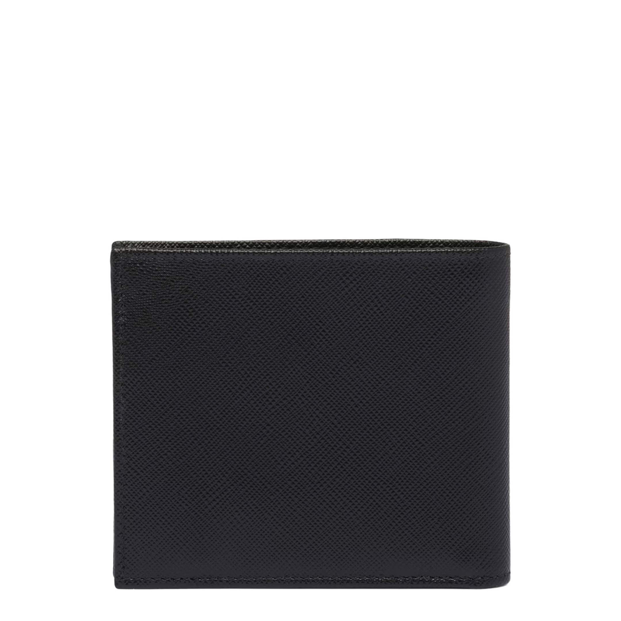 Saffiano Leather Wallet with Coin Purse - Nero (Black) - Image 2