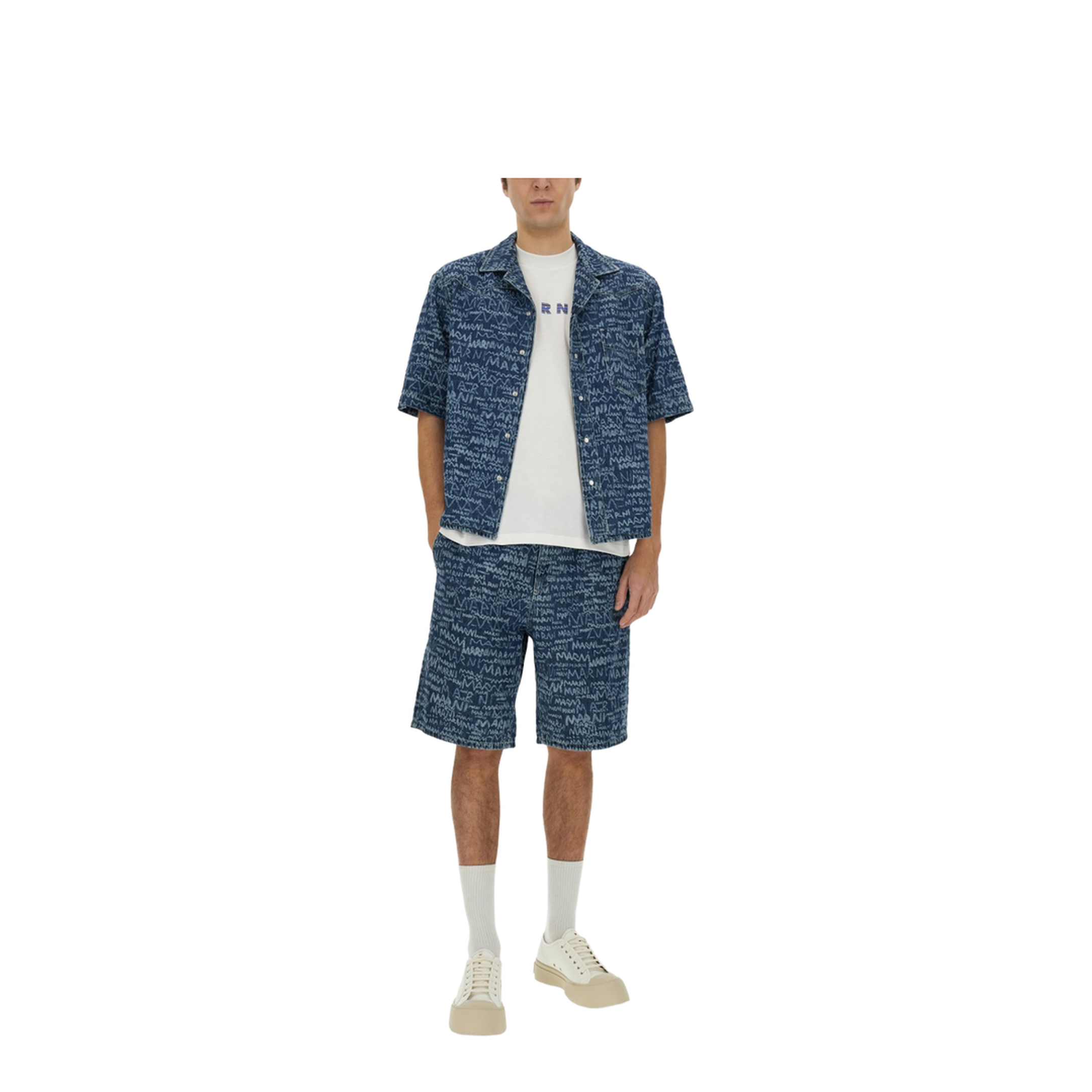 Short in Denim - Image 2