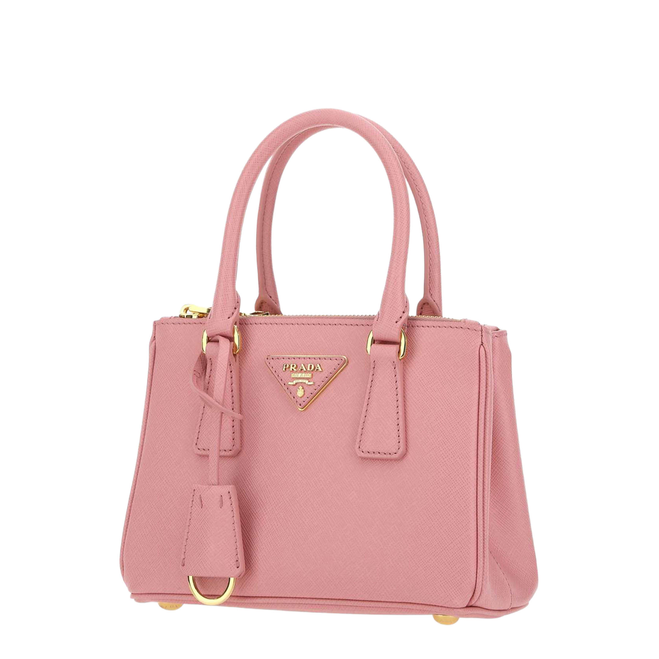 Galleria Mini Saffiano Leather Bag - Petalo - Image 2