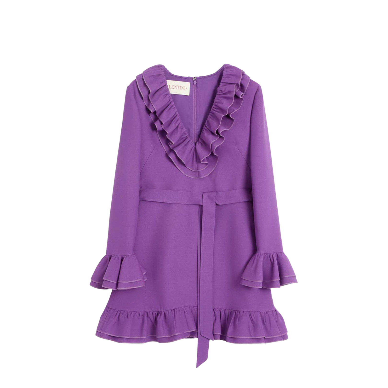 Crepe Couture Mini Dress - Image 3