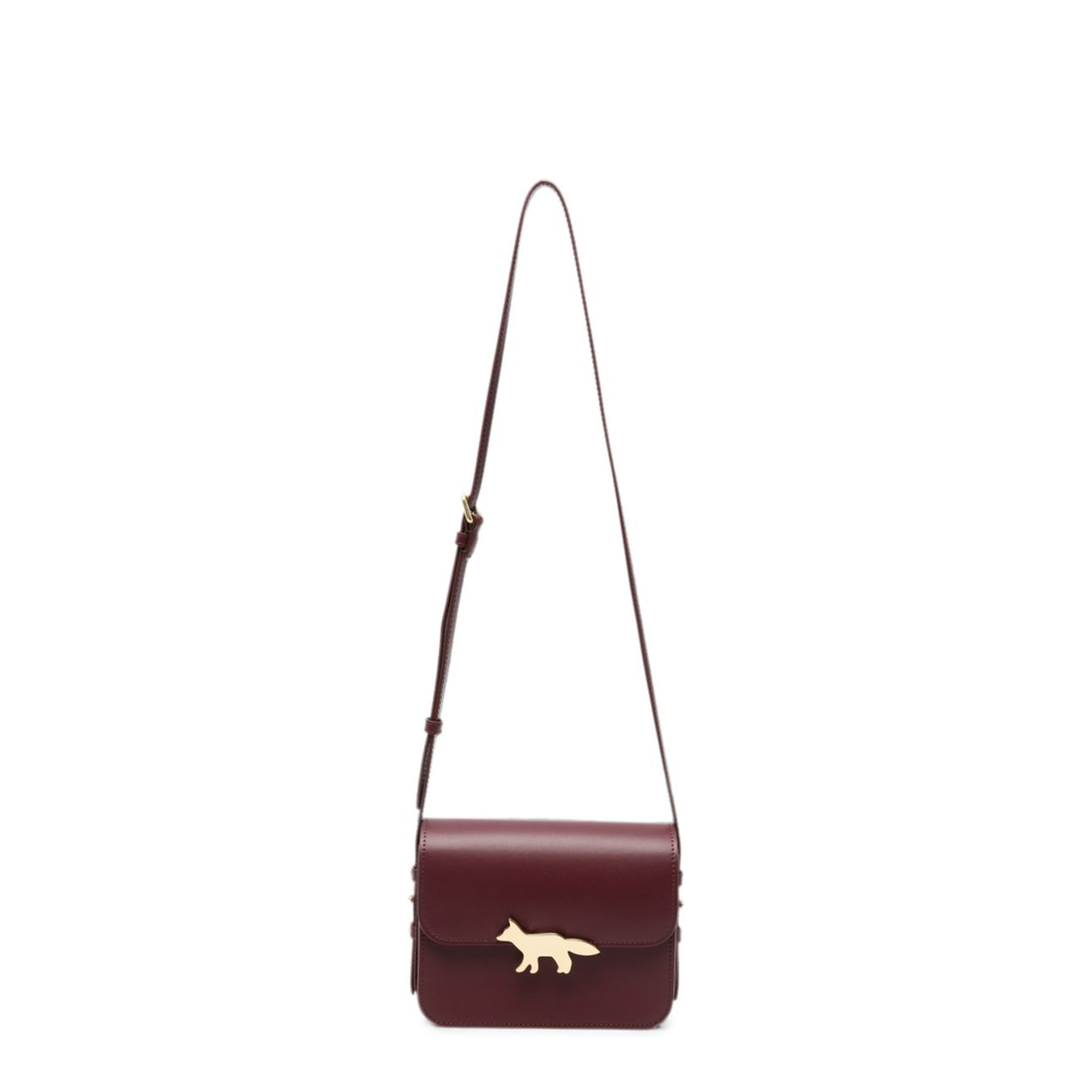 Leather Crossbody Bag - Bakelite - Image 1
