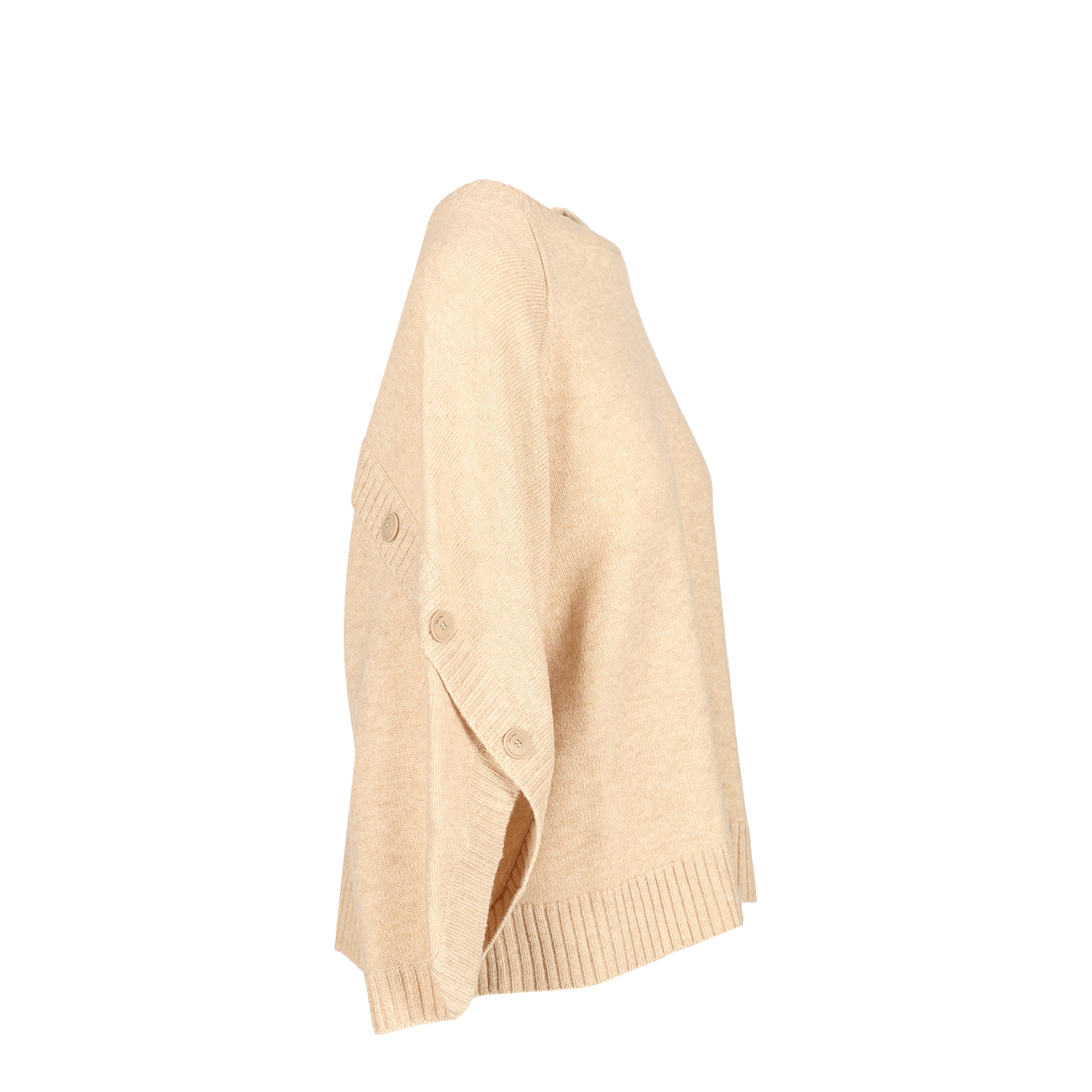 Oversized Wool and Cashmere Sweater - Image 3