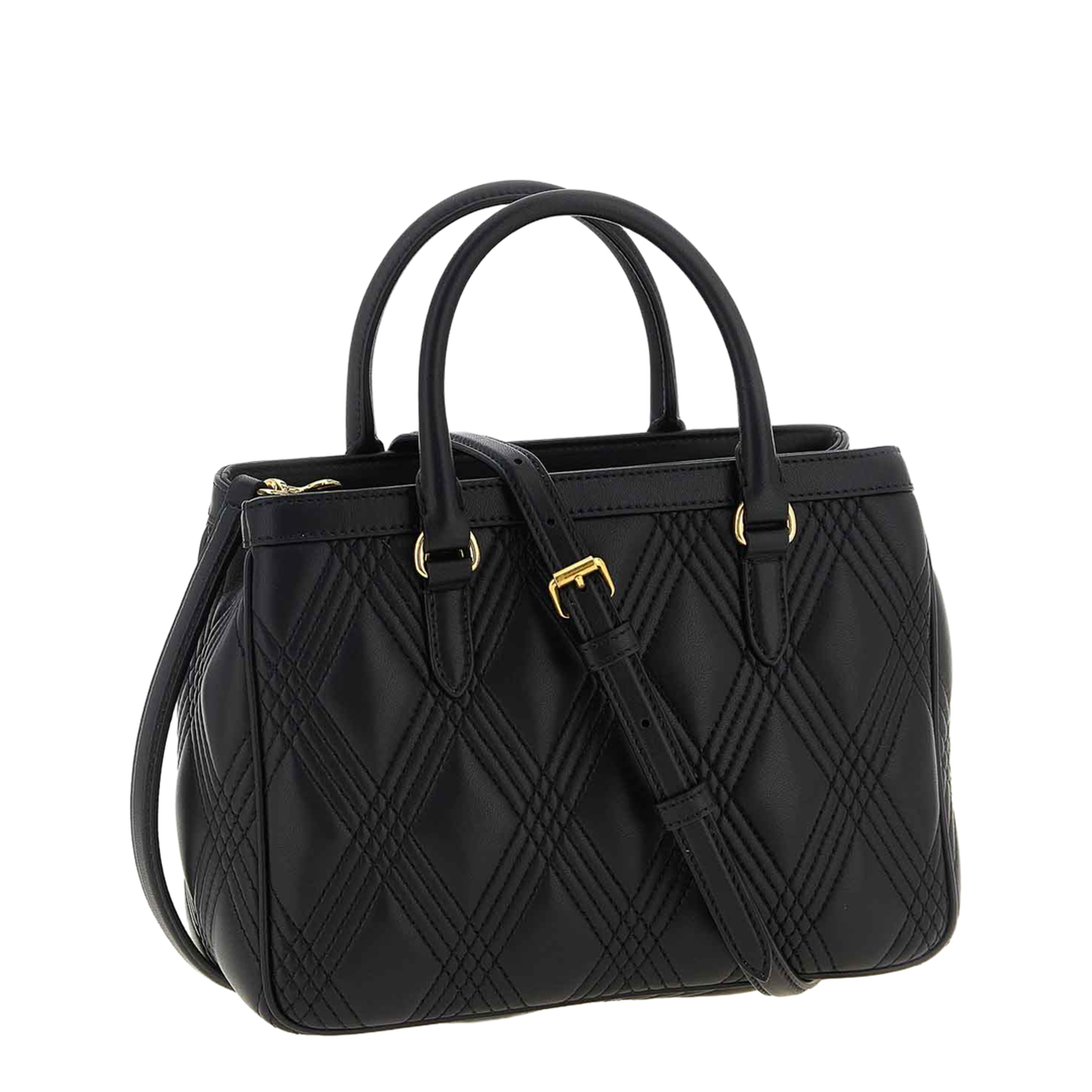 Quiltie 67 Nappa Leather Handbag - Black - Image 2