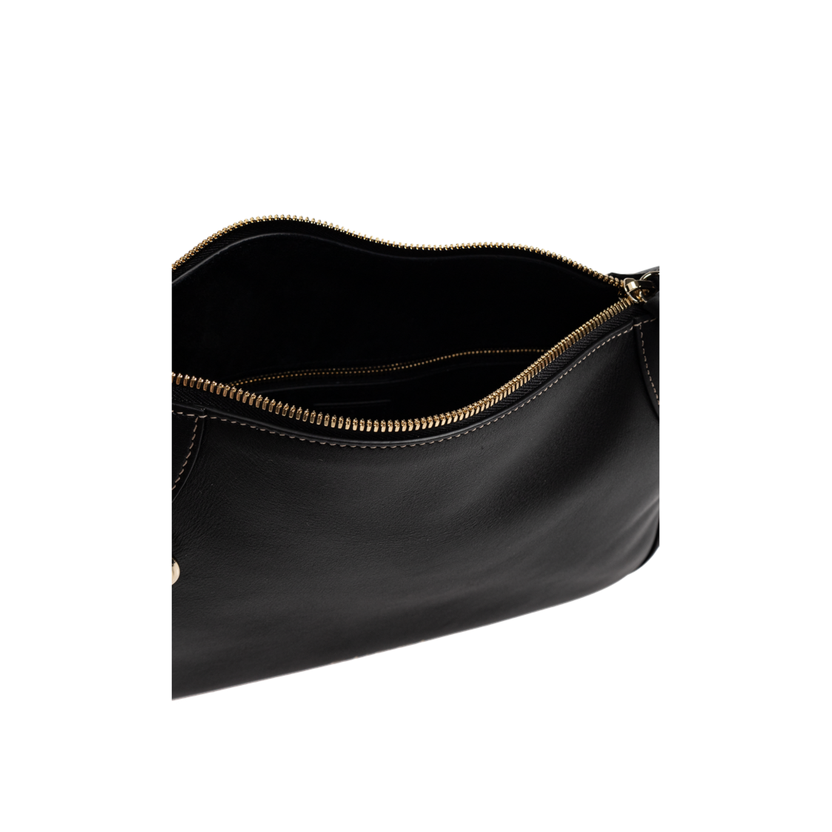 GG Emblem Leather Bucket Bag - Black - Image 5