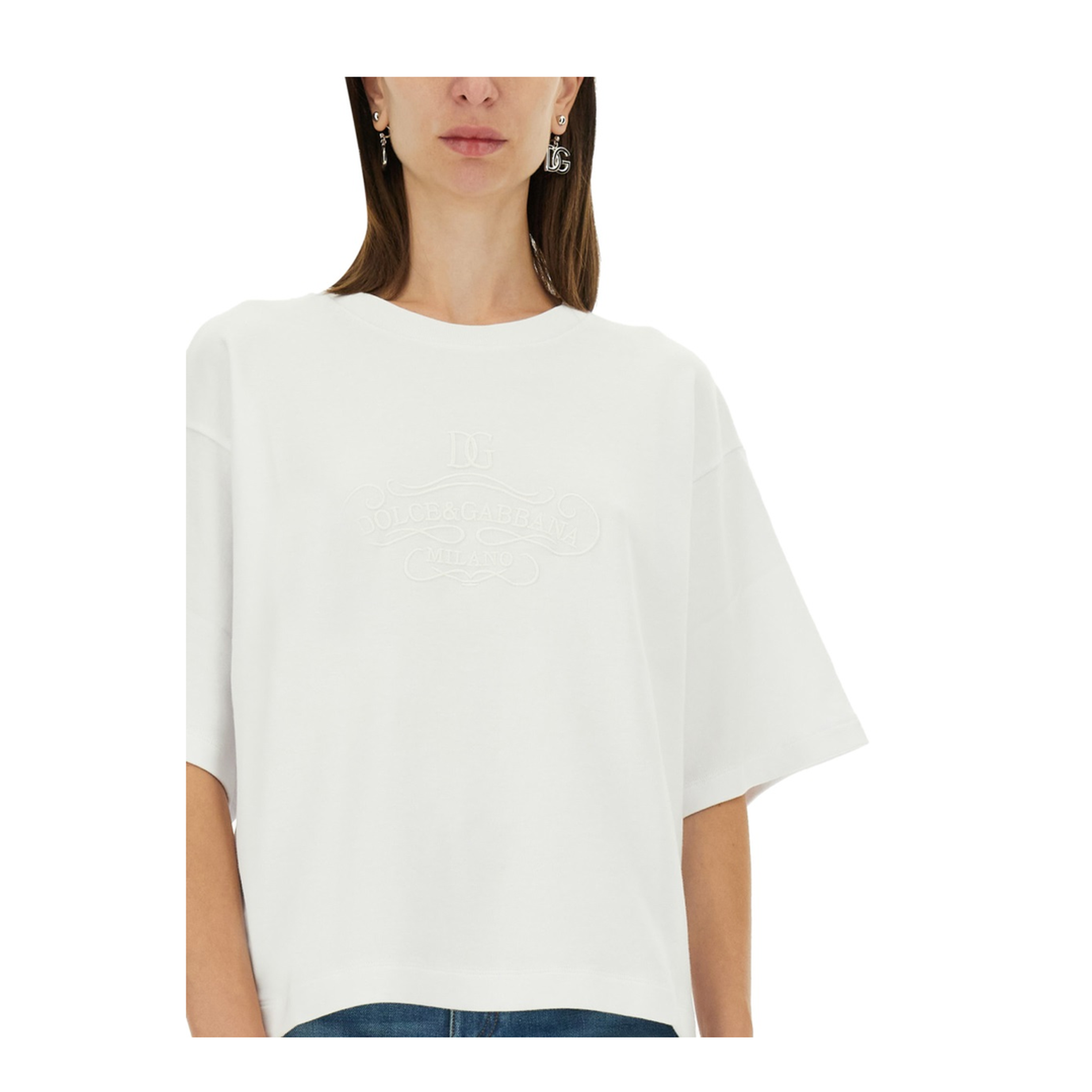 T-Shirt with Lettering Logo - Image 4