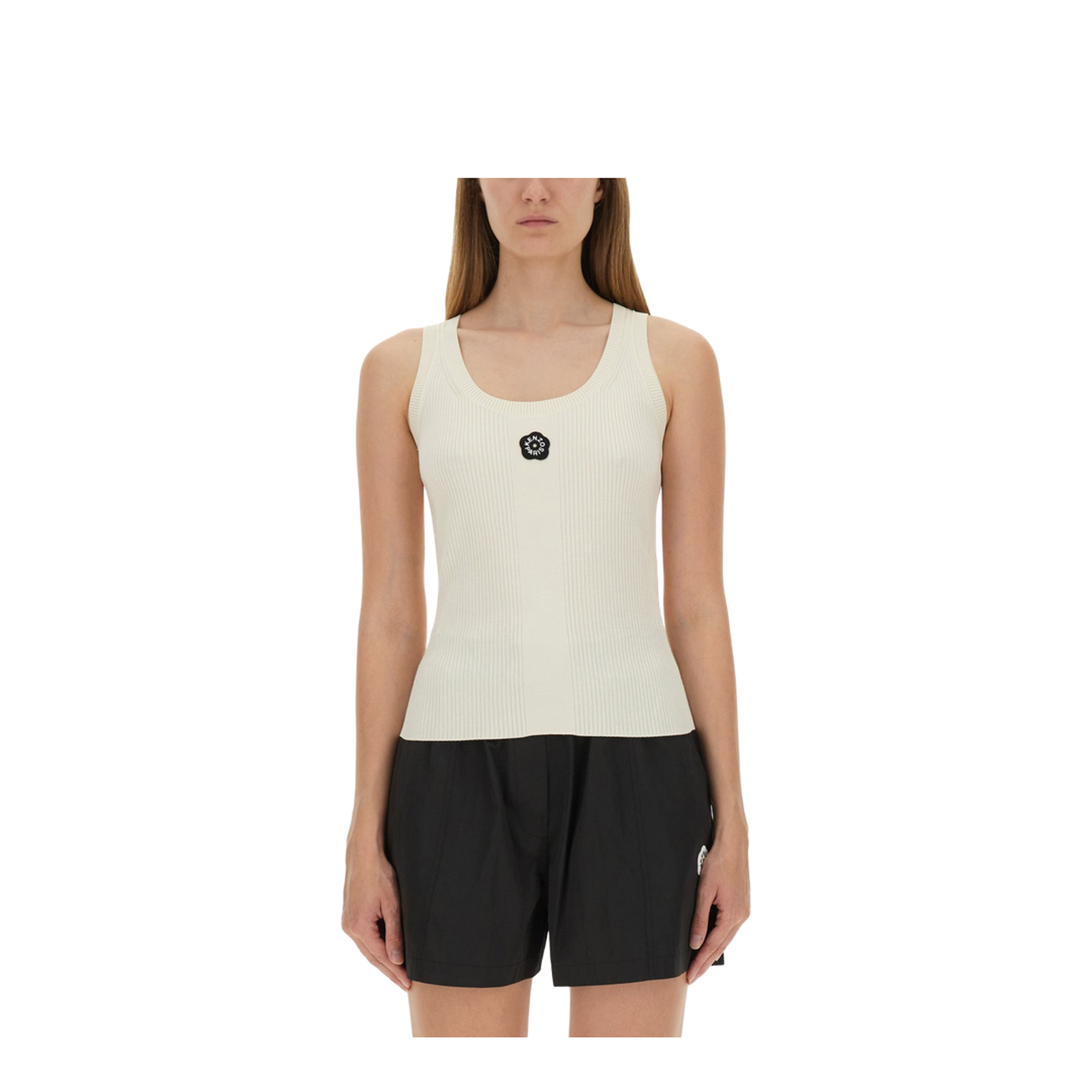 Tank Top with Embroidery Boke Flower 2.0 - Image 1