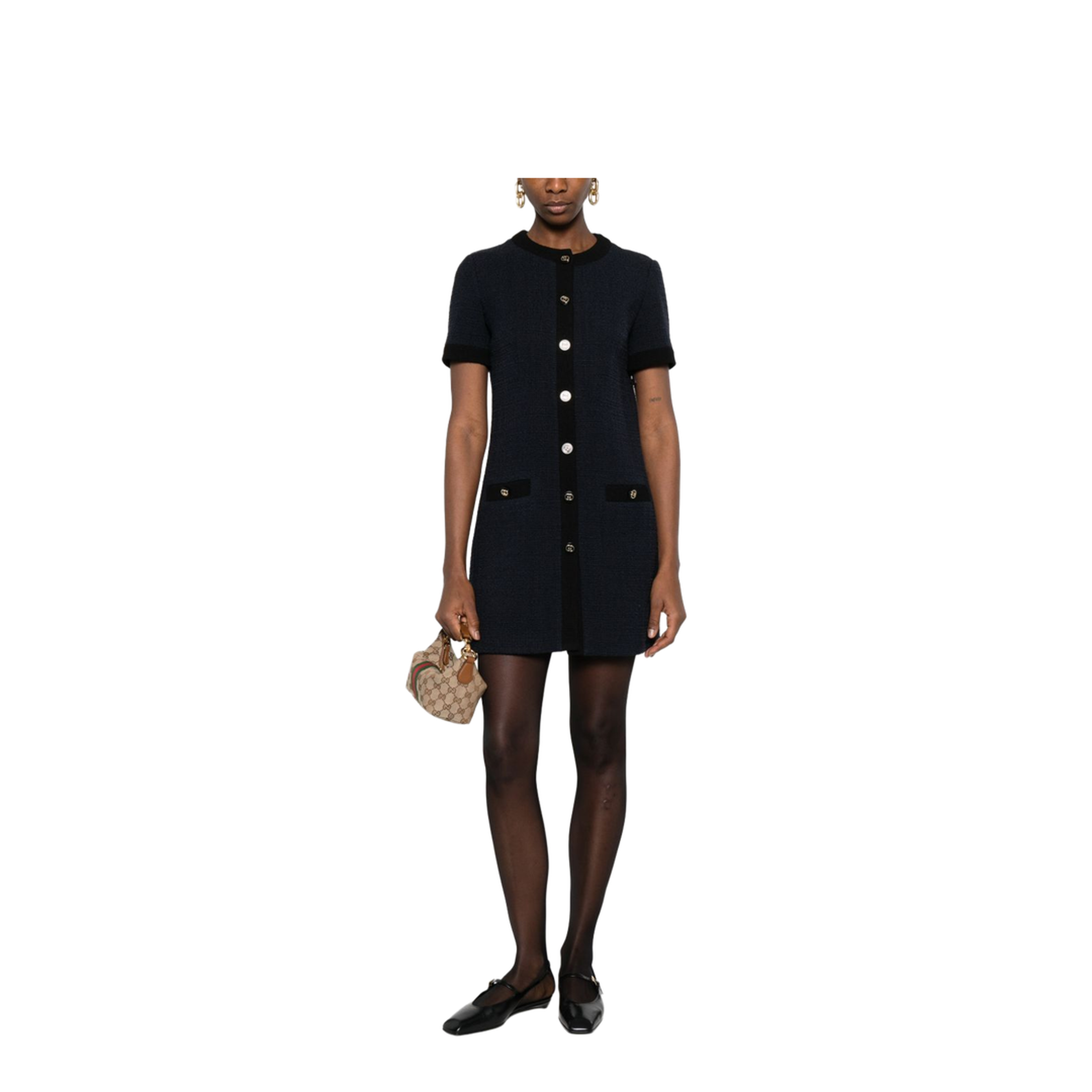 Mini Dress In Wool - Image 5