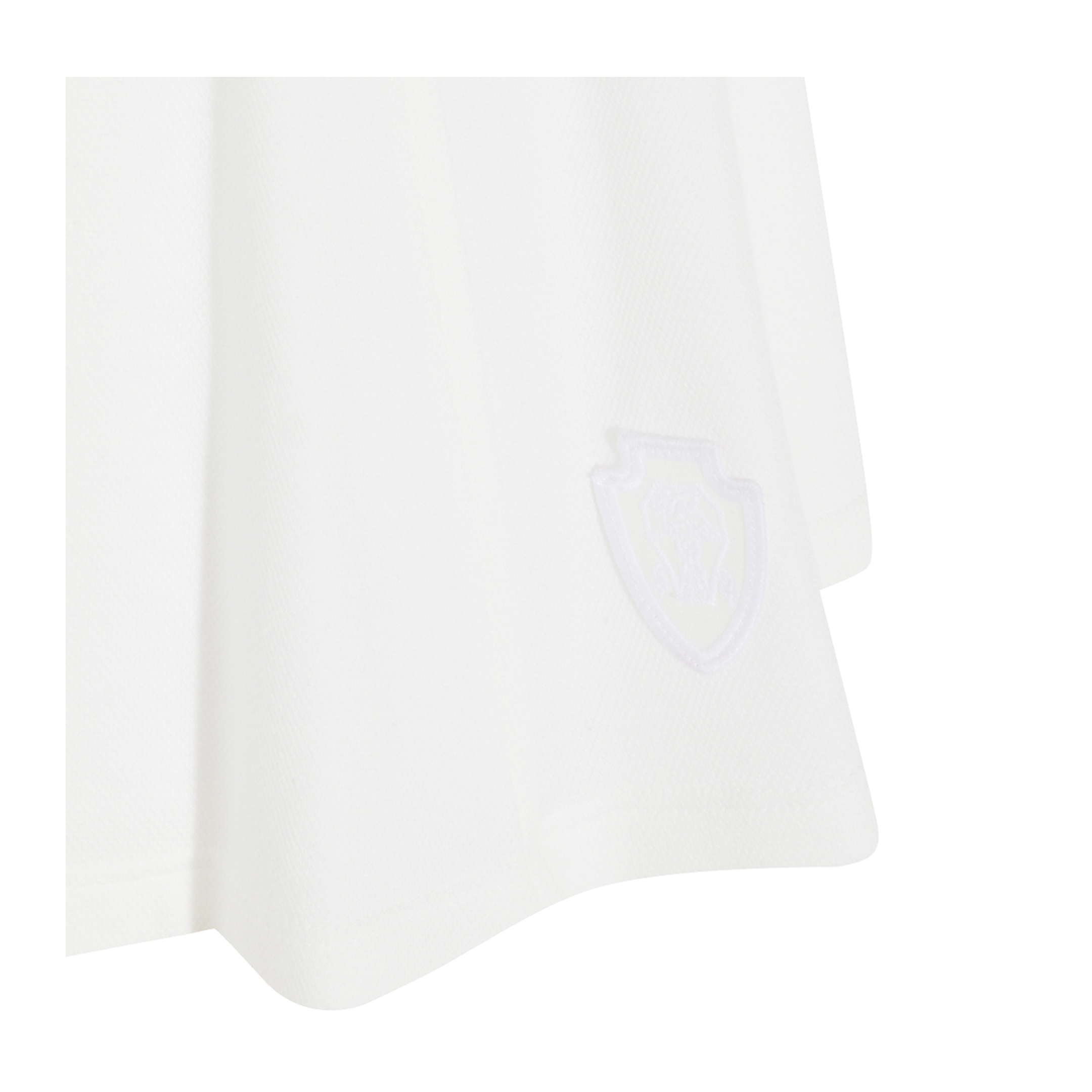 Striped-Trim A-Line Mini Skirt White - Image 7