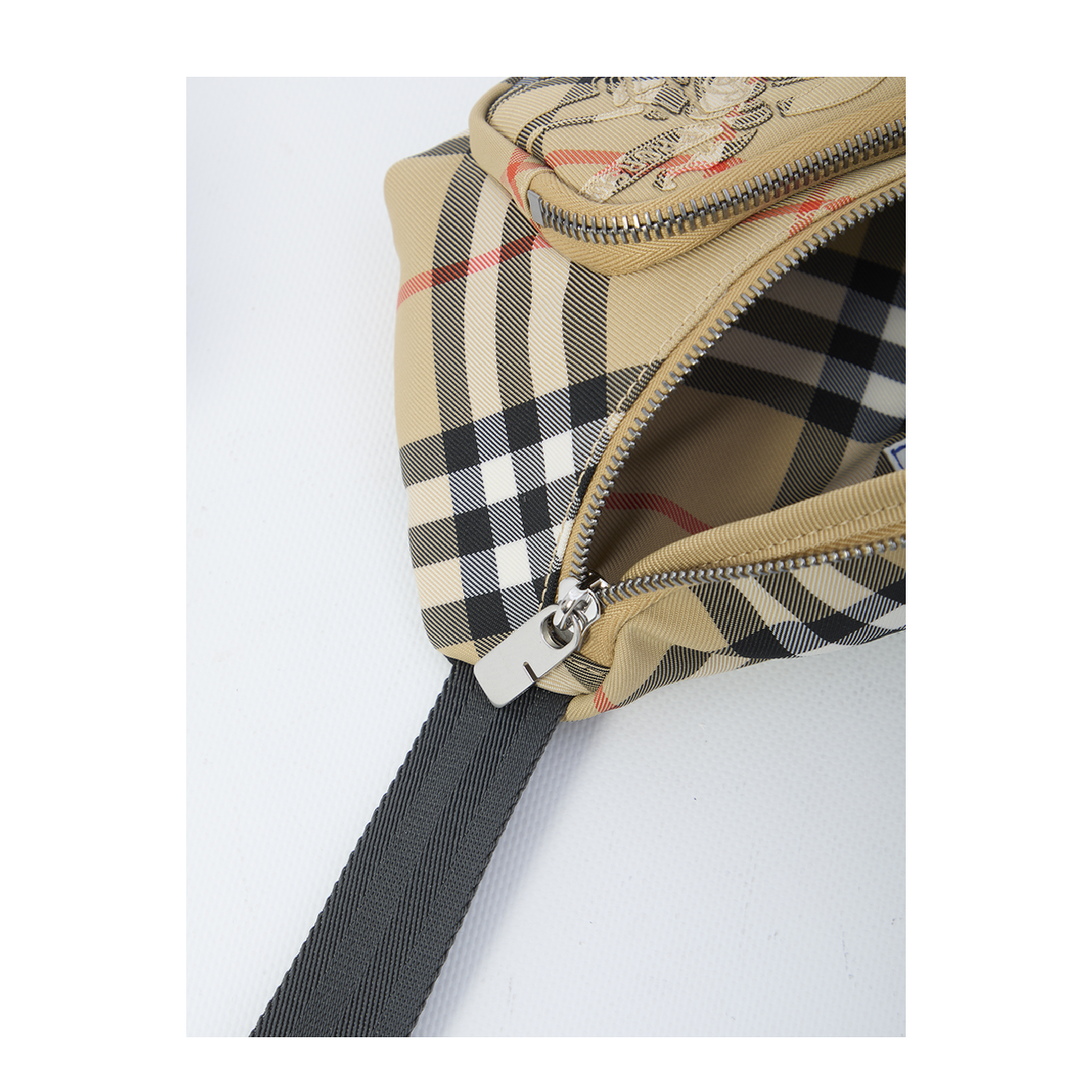 Small Check Belt Bag - Image 4