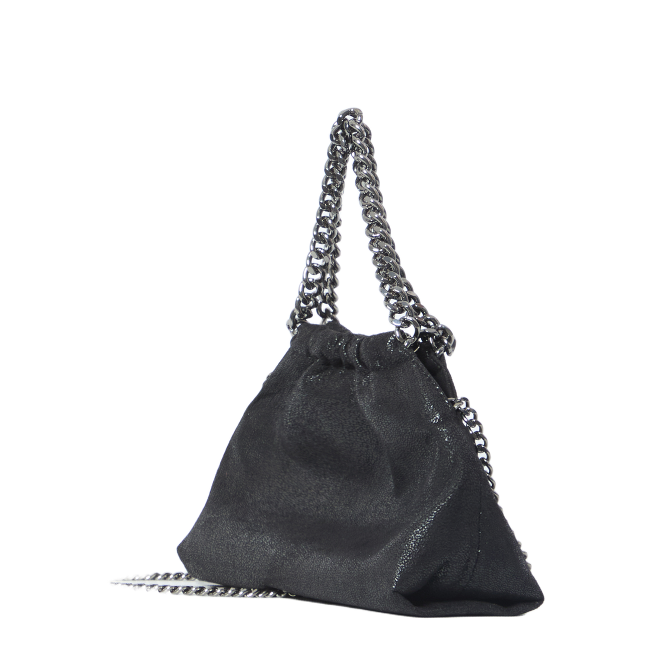Falabella Mini Polyester Crossbody Bag - Black - Image 2