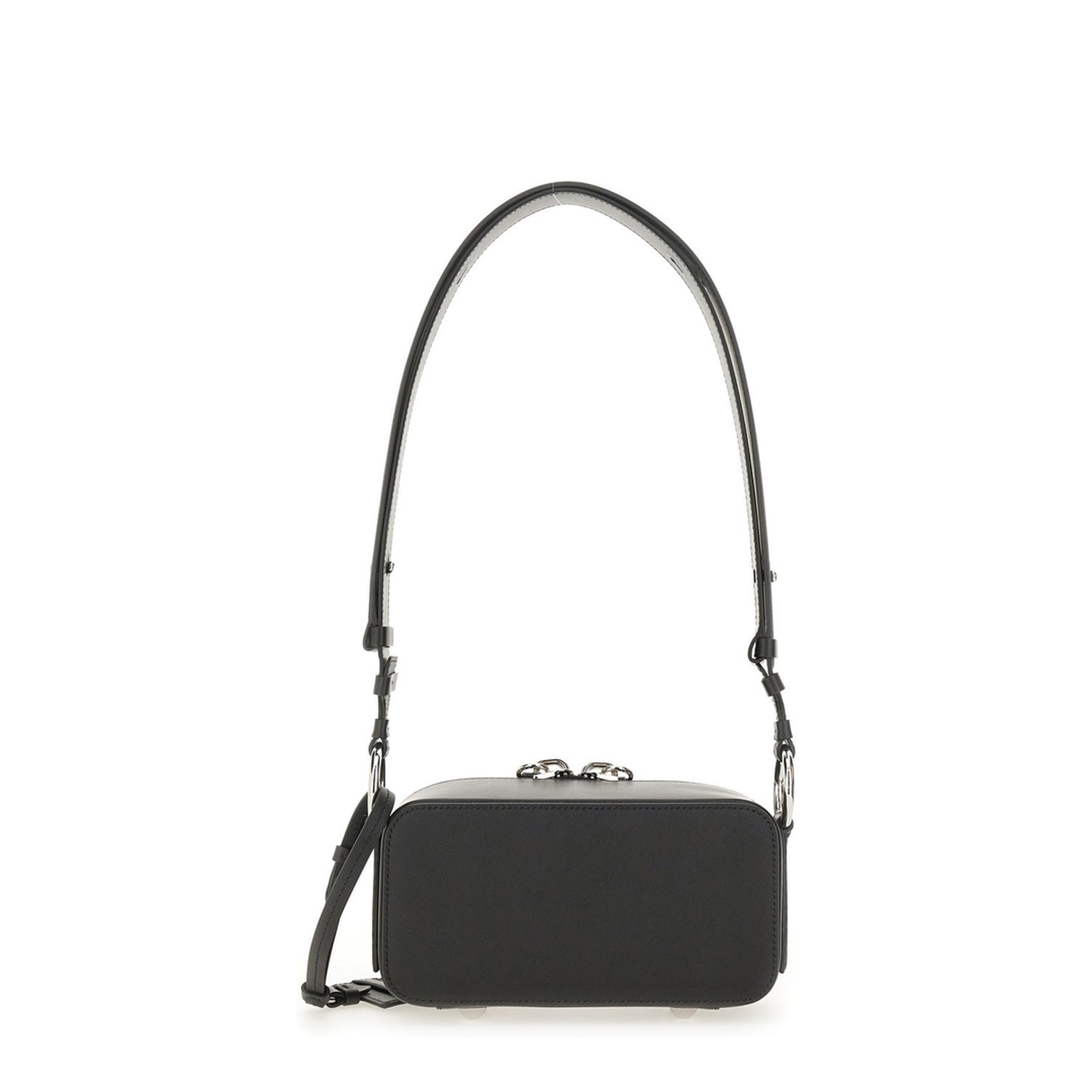 Doll Small Calf Leather Camera Bag - Black - Image 1