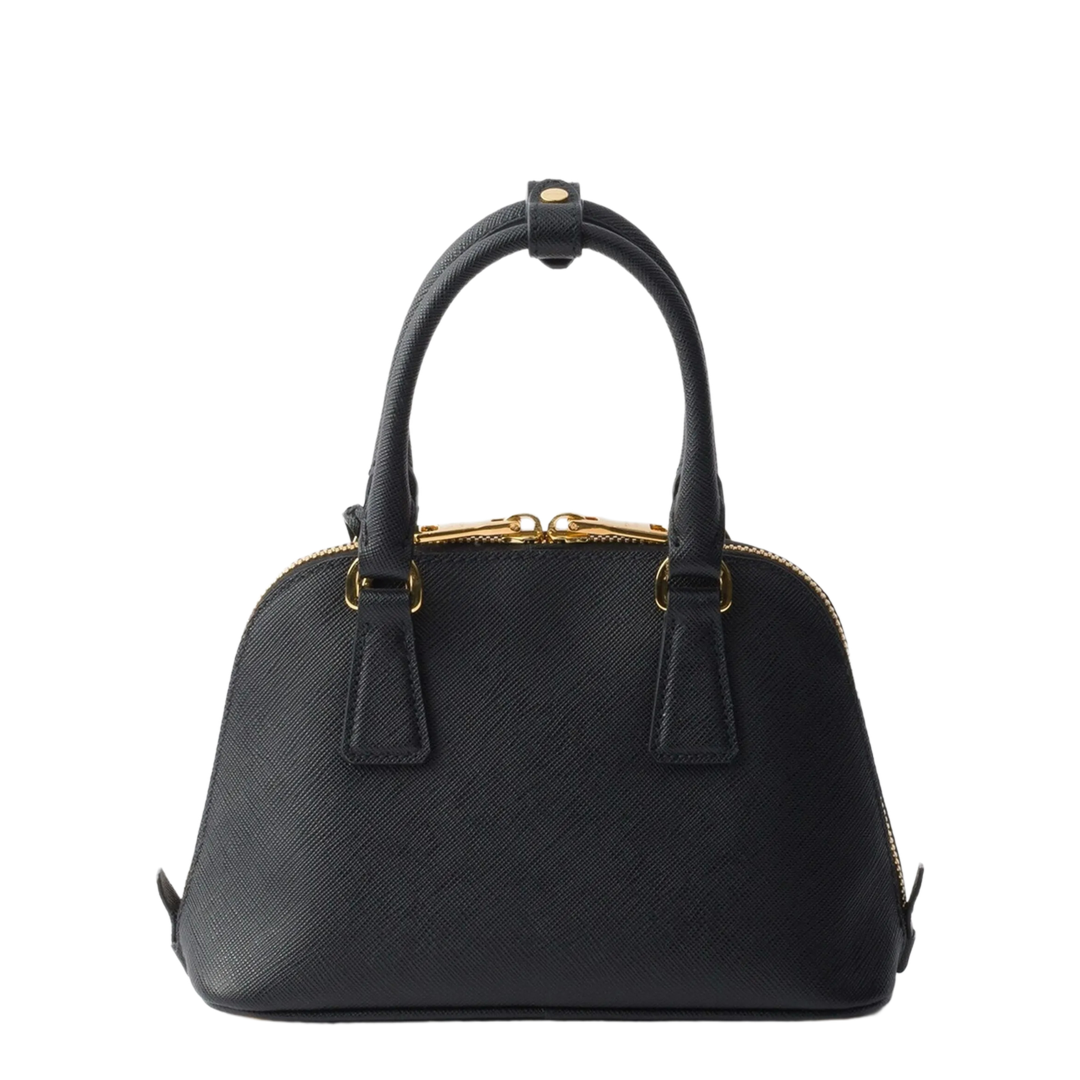 Elegant Black Leather Handbag - Image 2