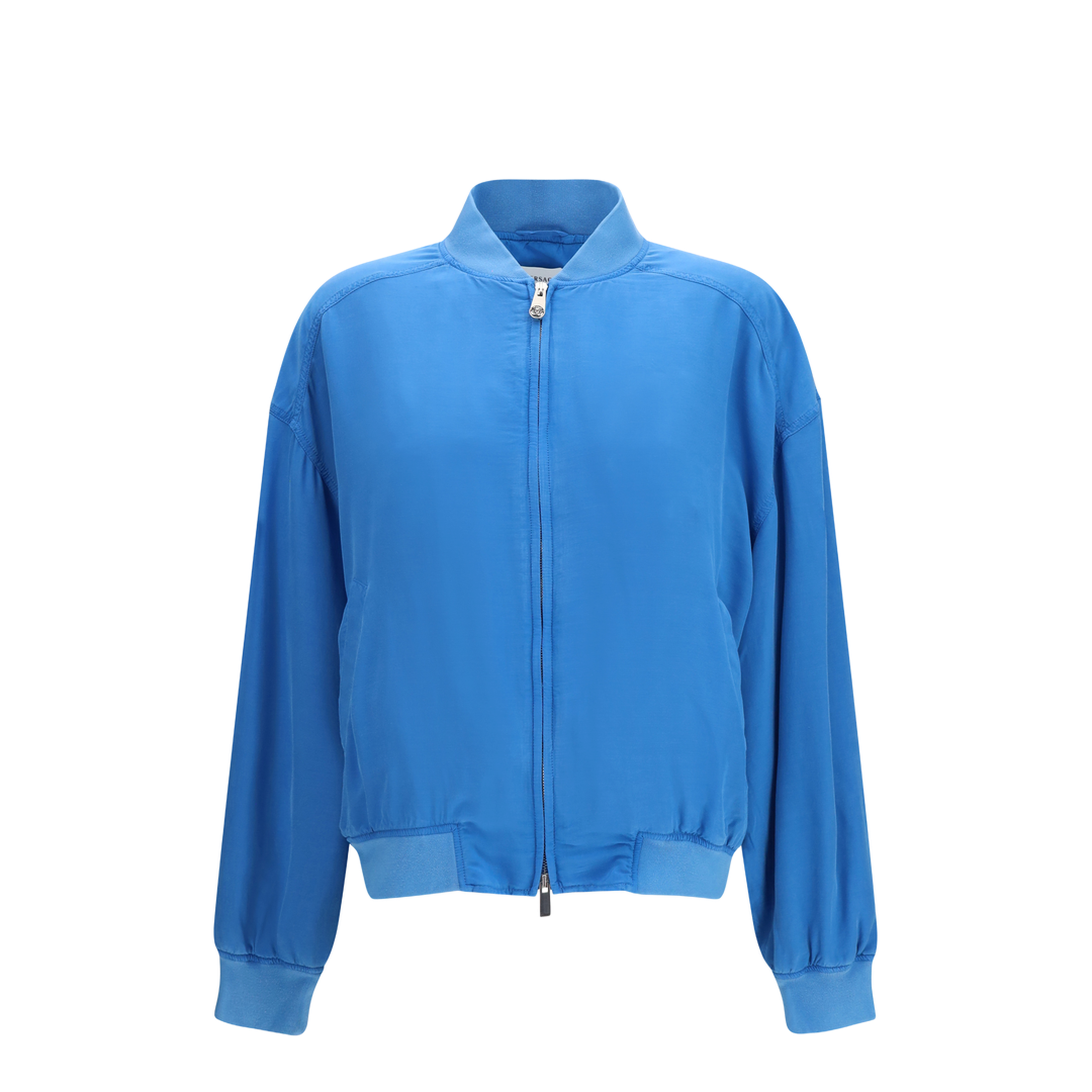 Silk Zipper Jacket - Image 1