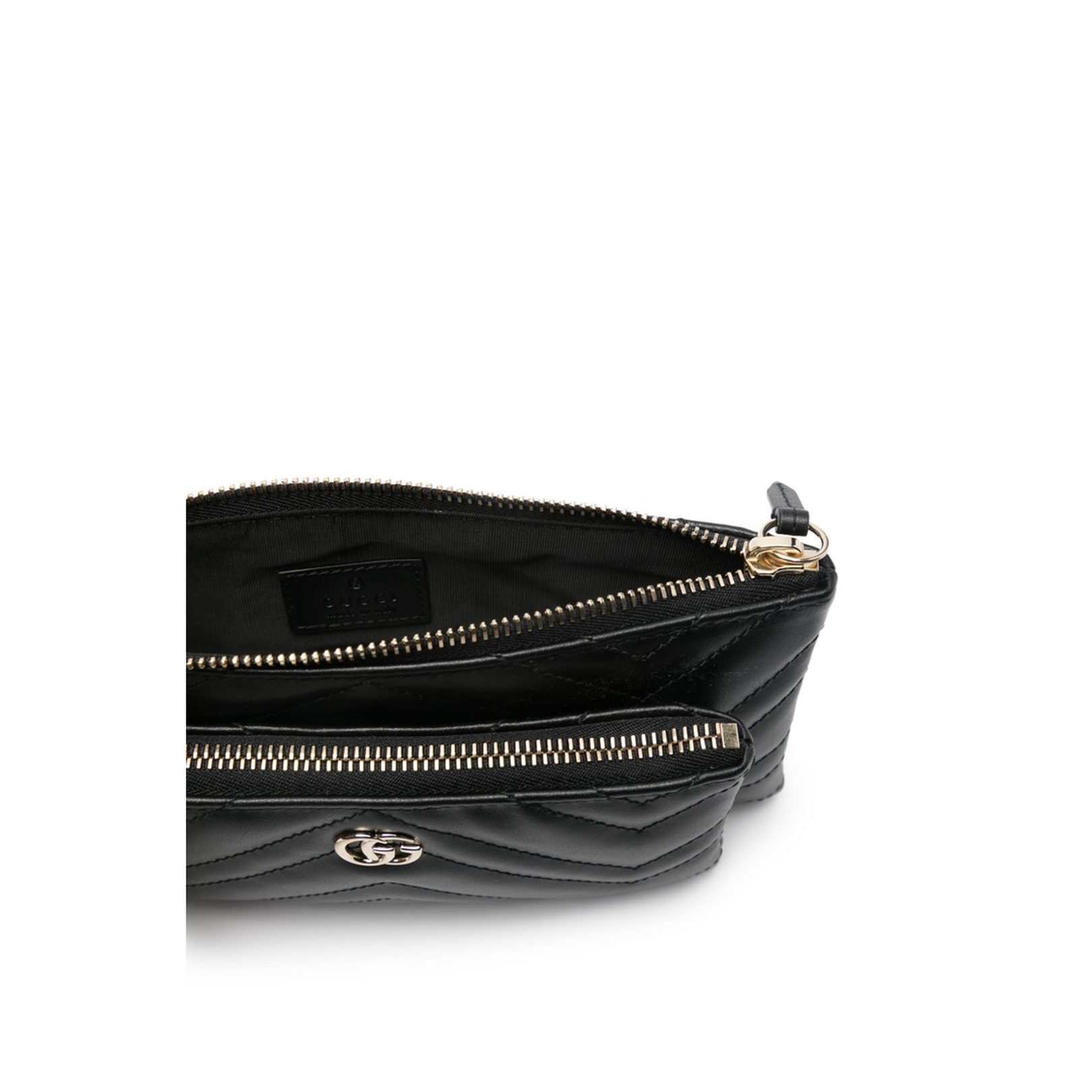 GG Marmont Small Leather Pouch - Black - Image 5