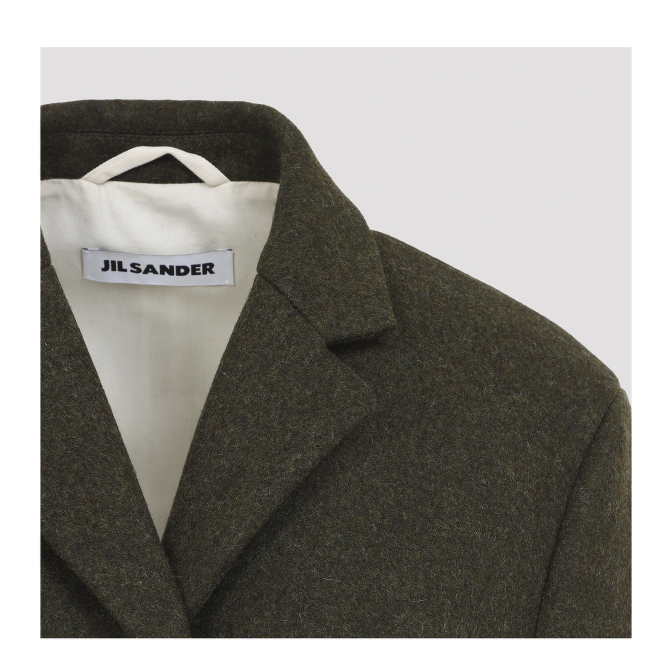 Slim Straight Knee-Length Coat - Image 6
