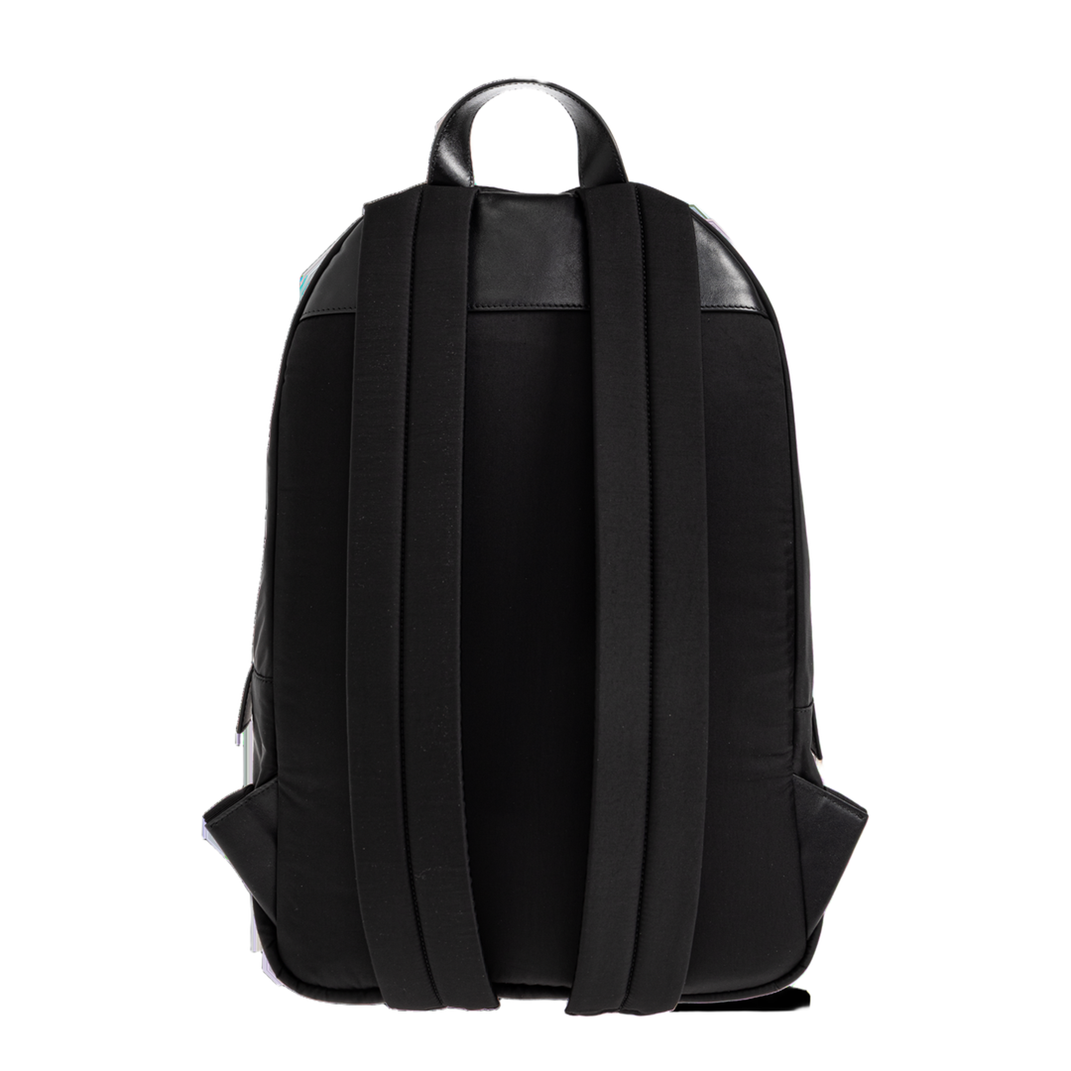 Urban Medium Coated Nylon Backpack - Black - Image 3