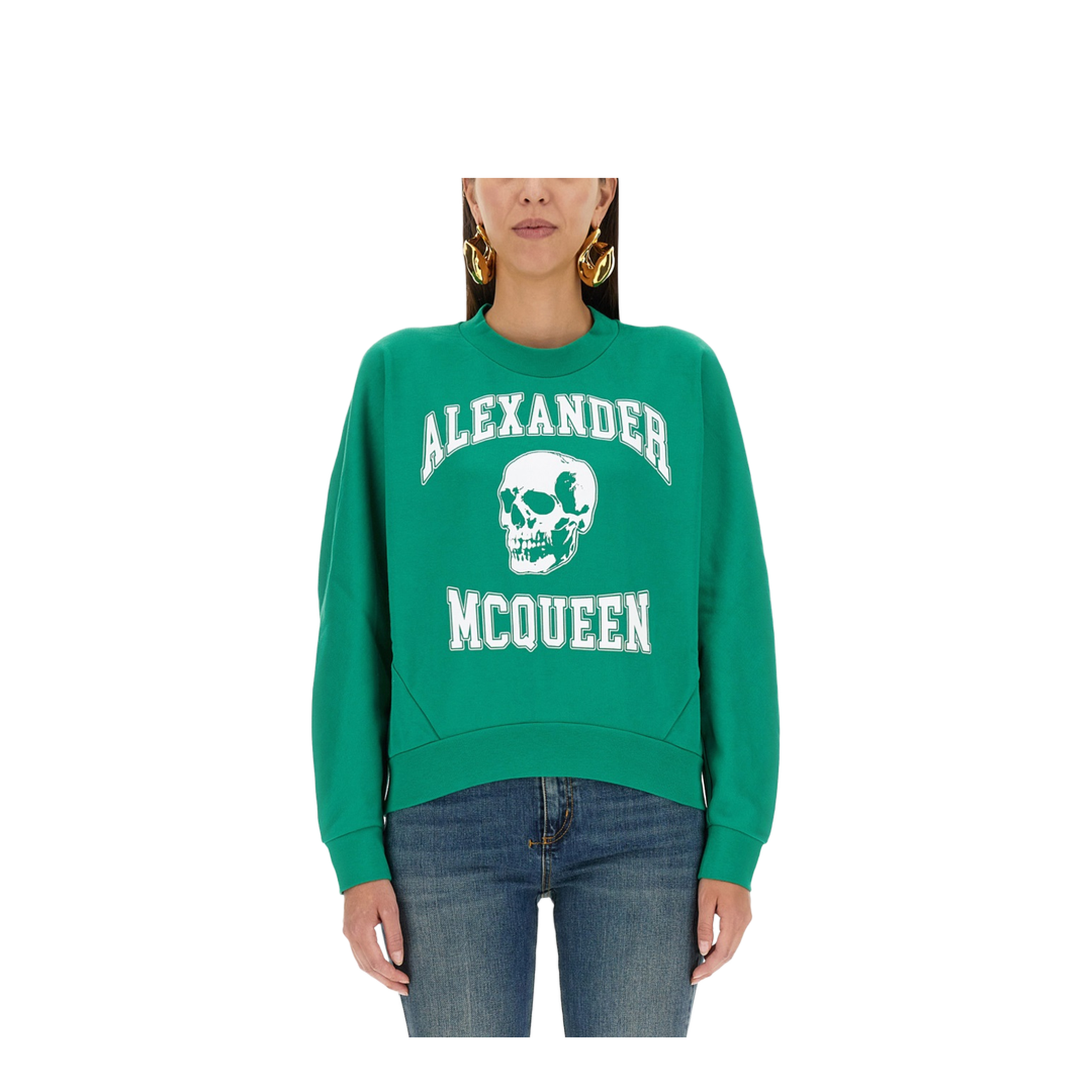 Varsity Skull Sweatshirt - Image 1