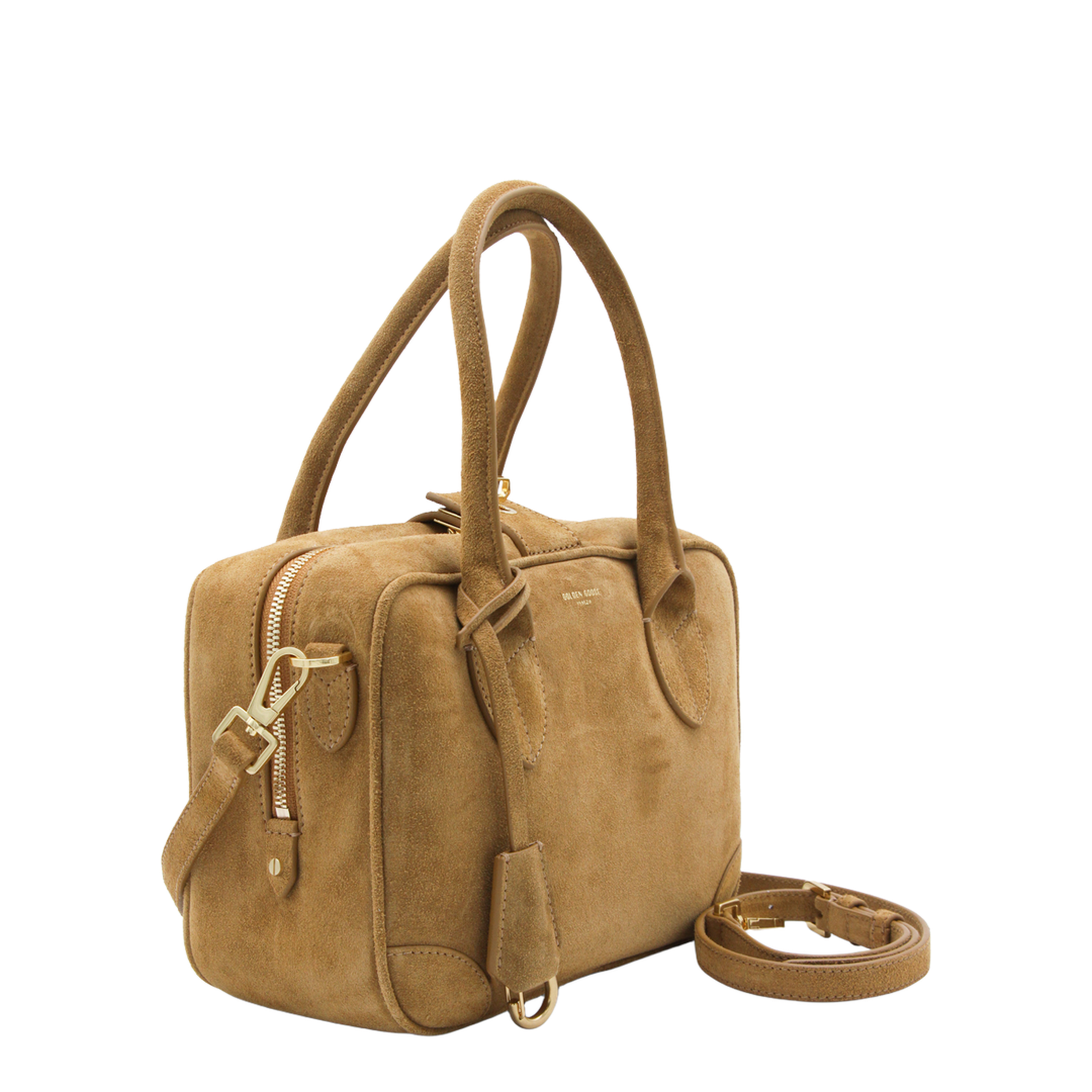 Vita Calf Suede Tote - Camel - Image 4