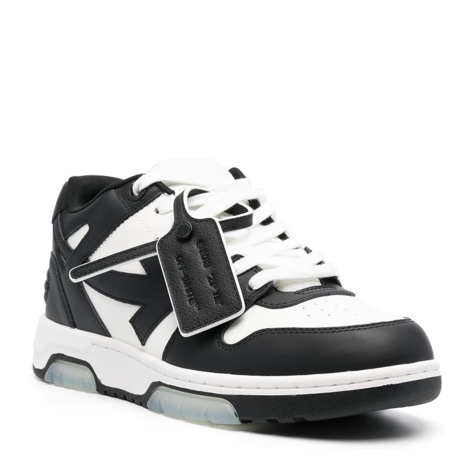 Out Of Office Leather Sneakers - Black - Image 3