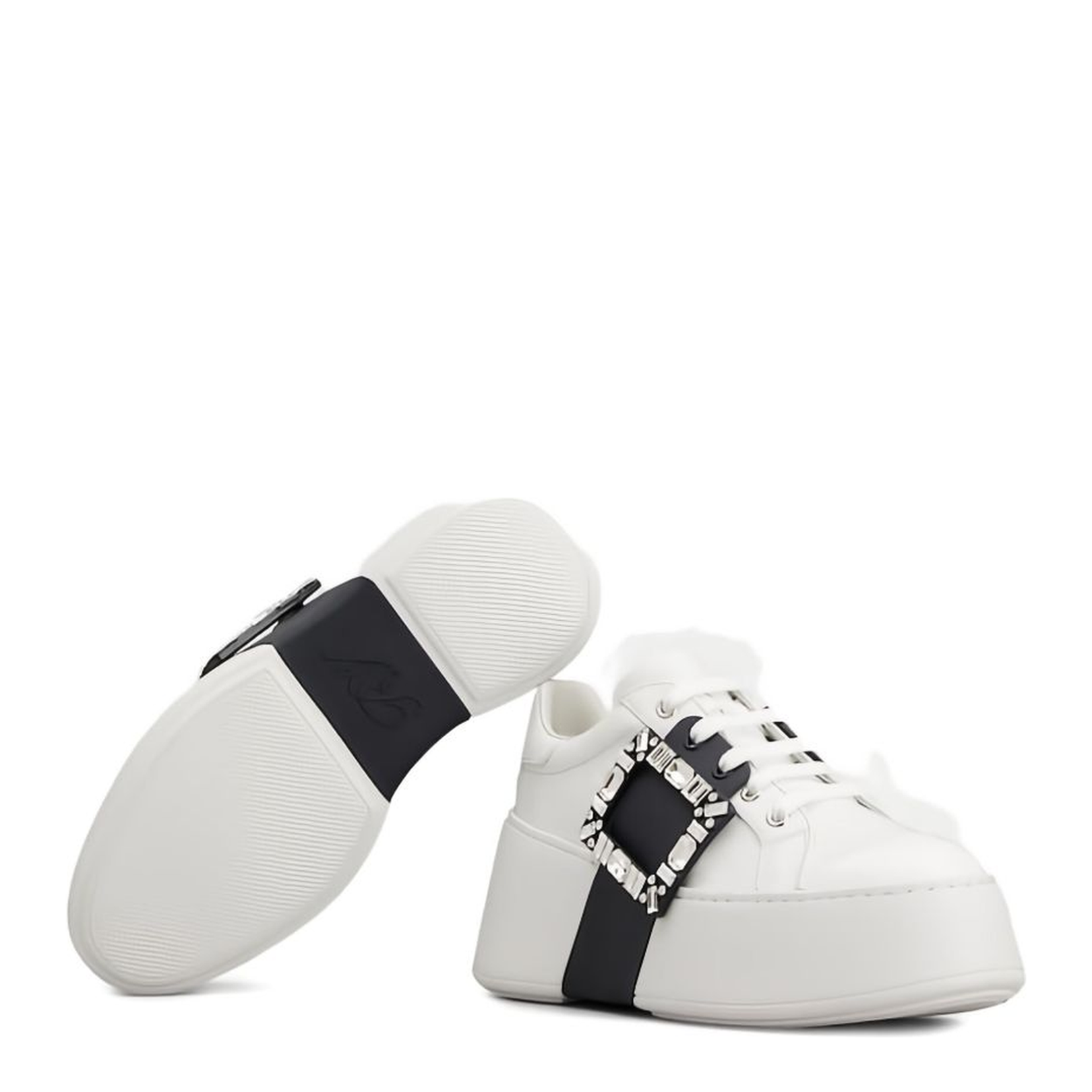 Skate Sneakers in Leather - Image 5