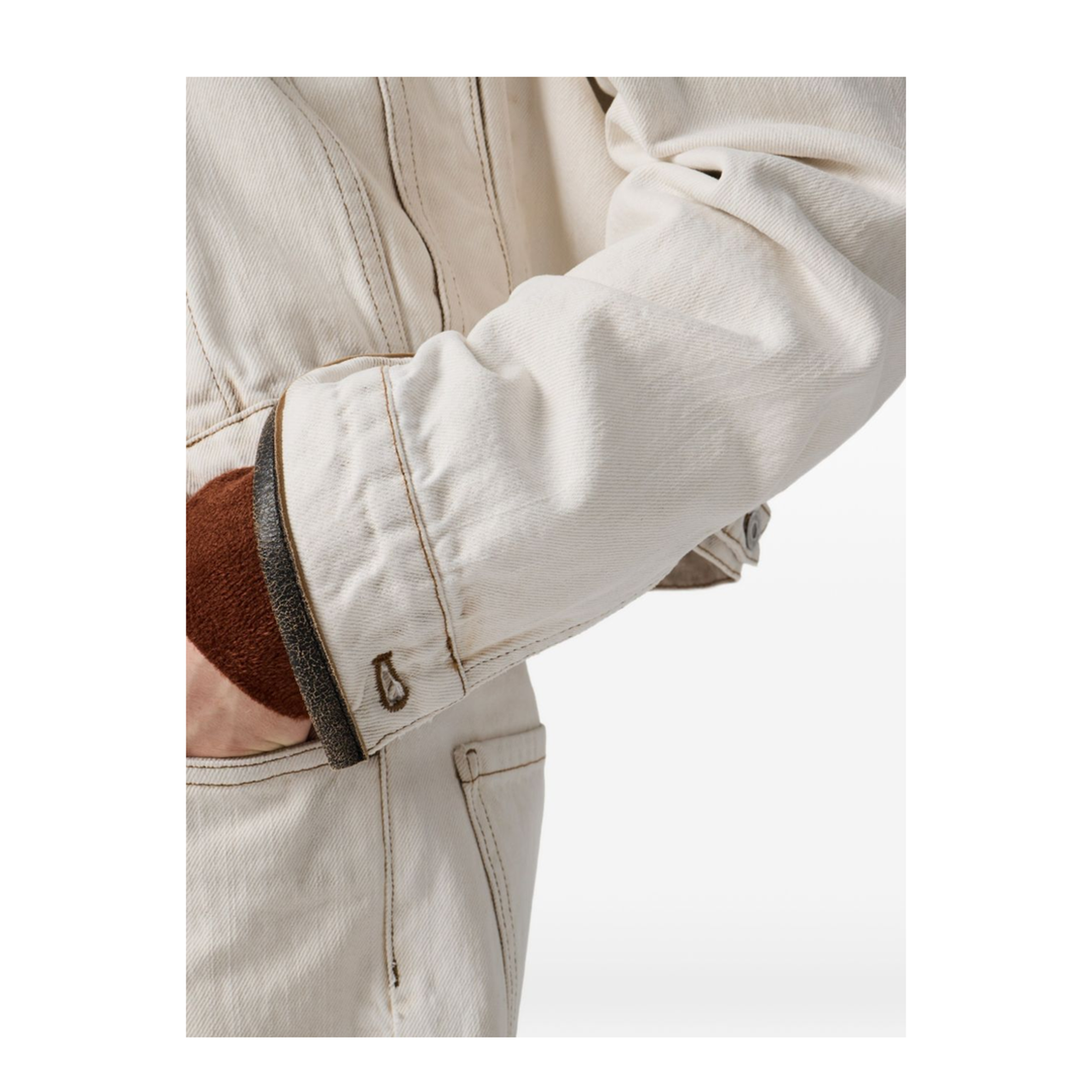 Denim Bomber Jacket - Image 4