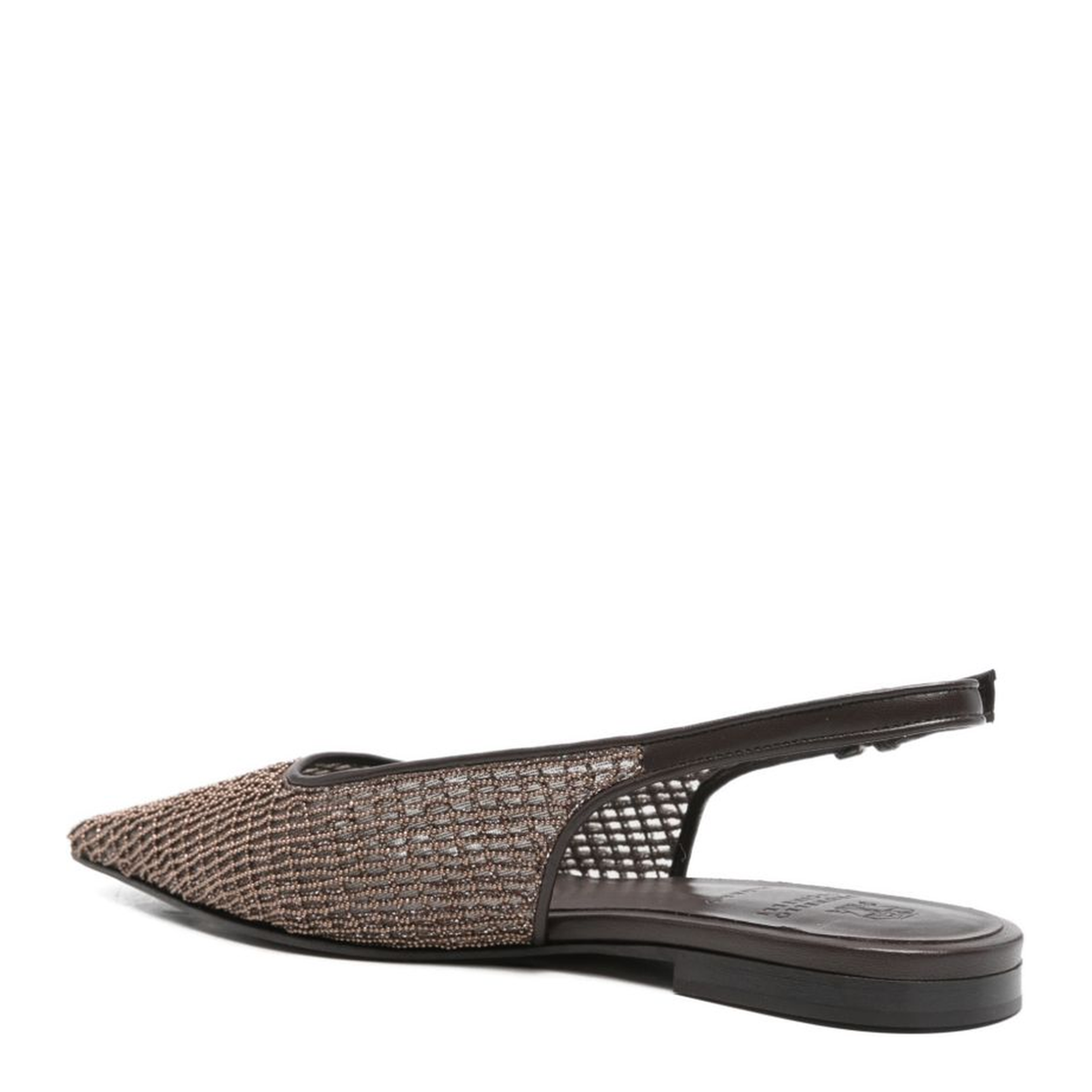 Flat Shoes Brown - Image 3