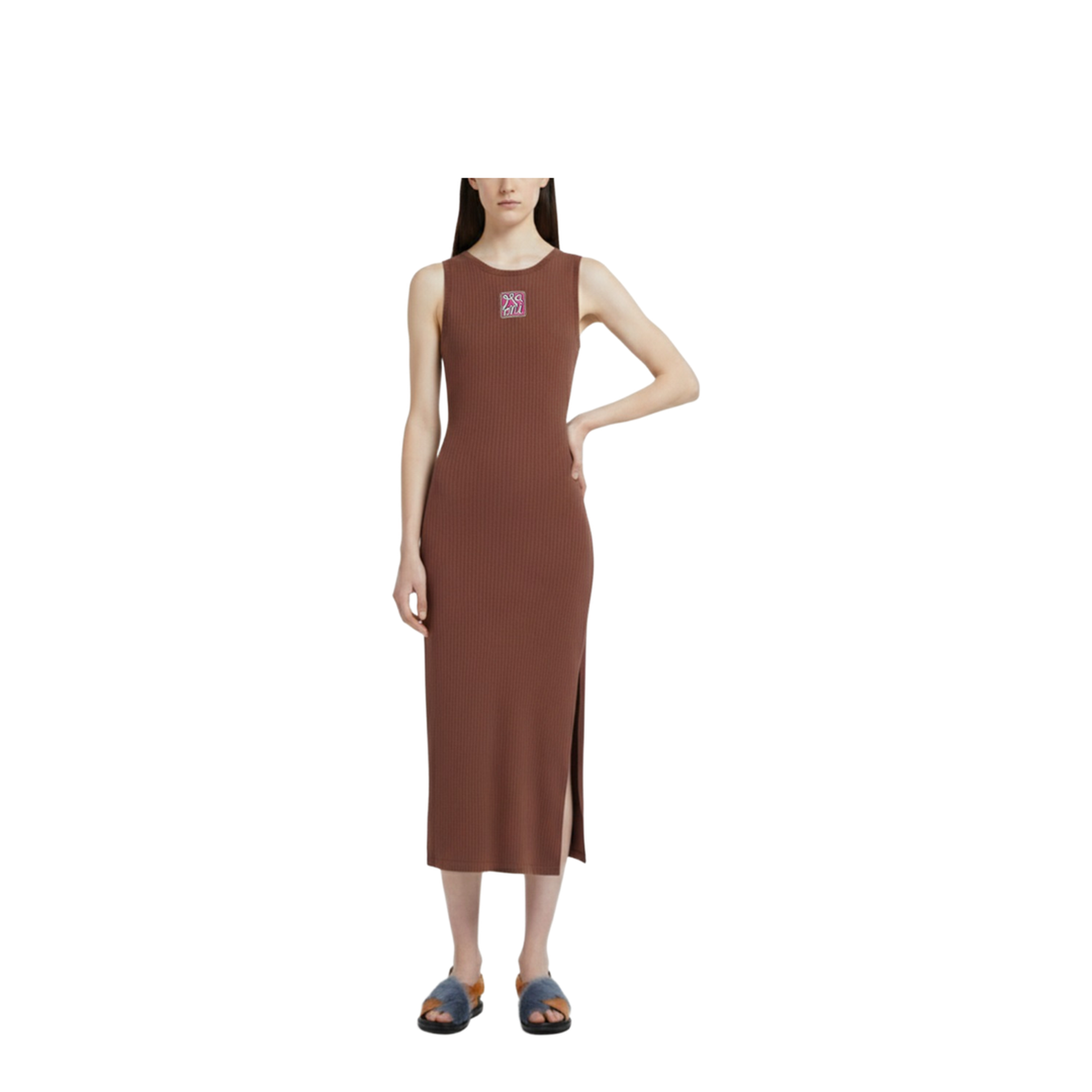 Frame Logo Midi Dress - Image 2