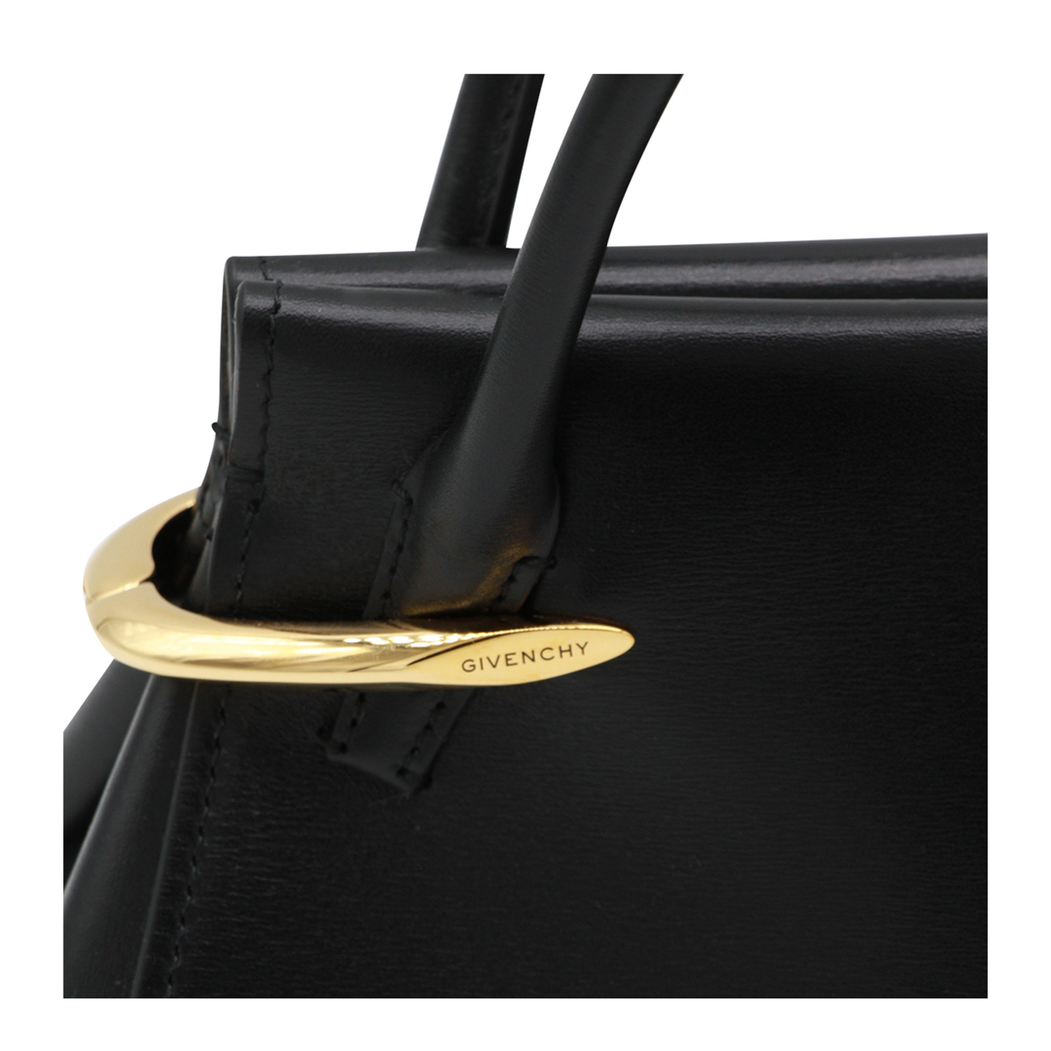 Pinch Mini Calfskin Bag - Black - Image 7