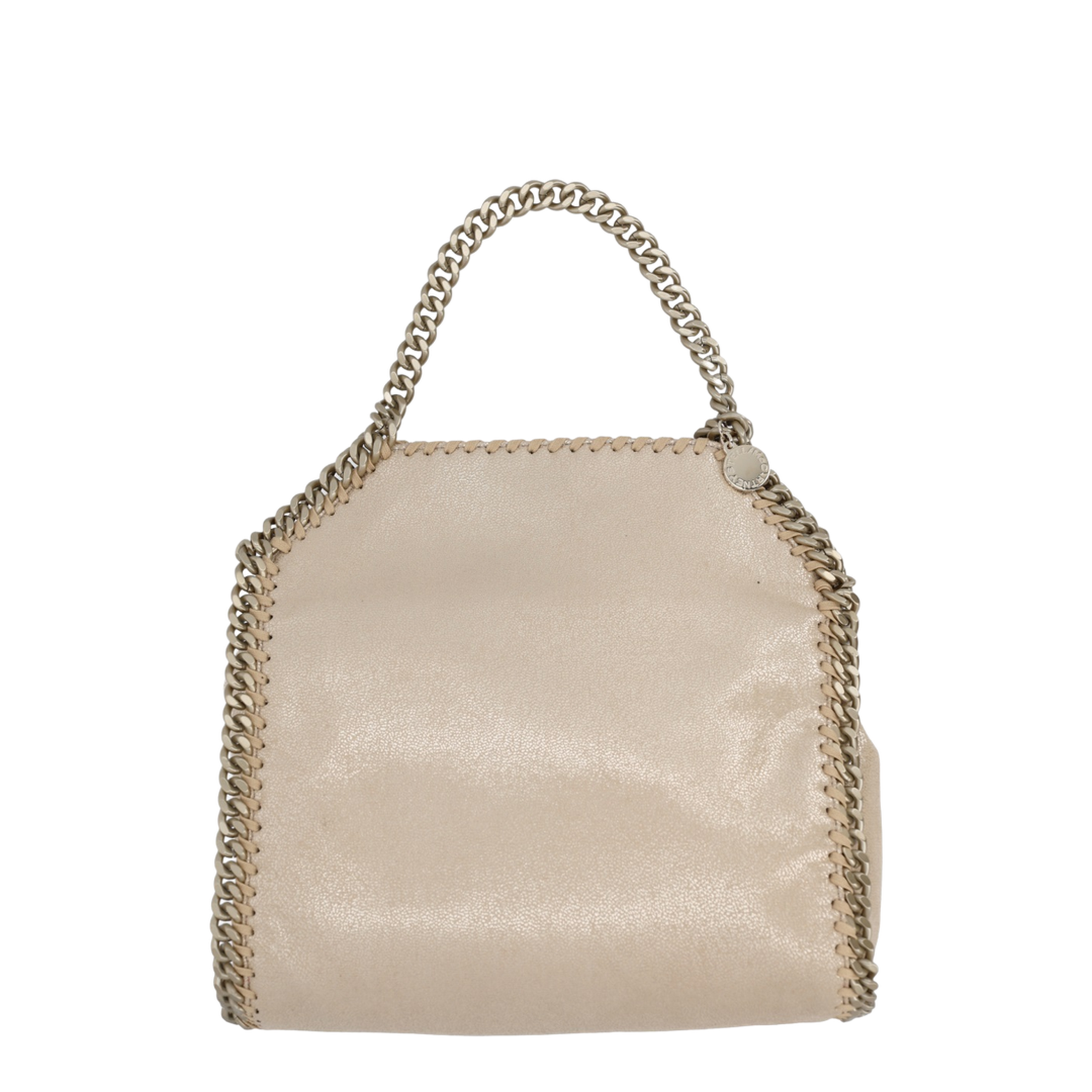 Falabella Mini Tote Vegan Leather - Gold - Image 3
