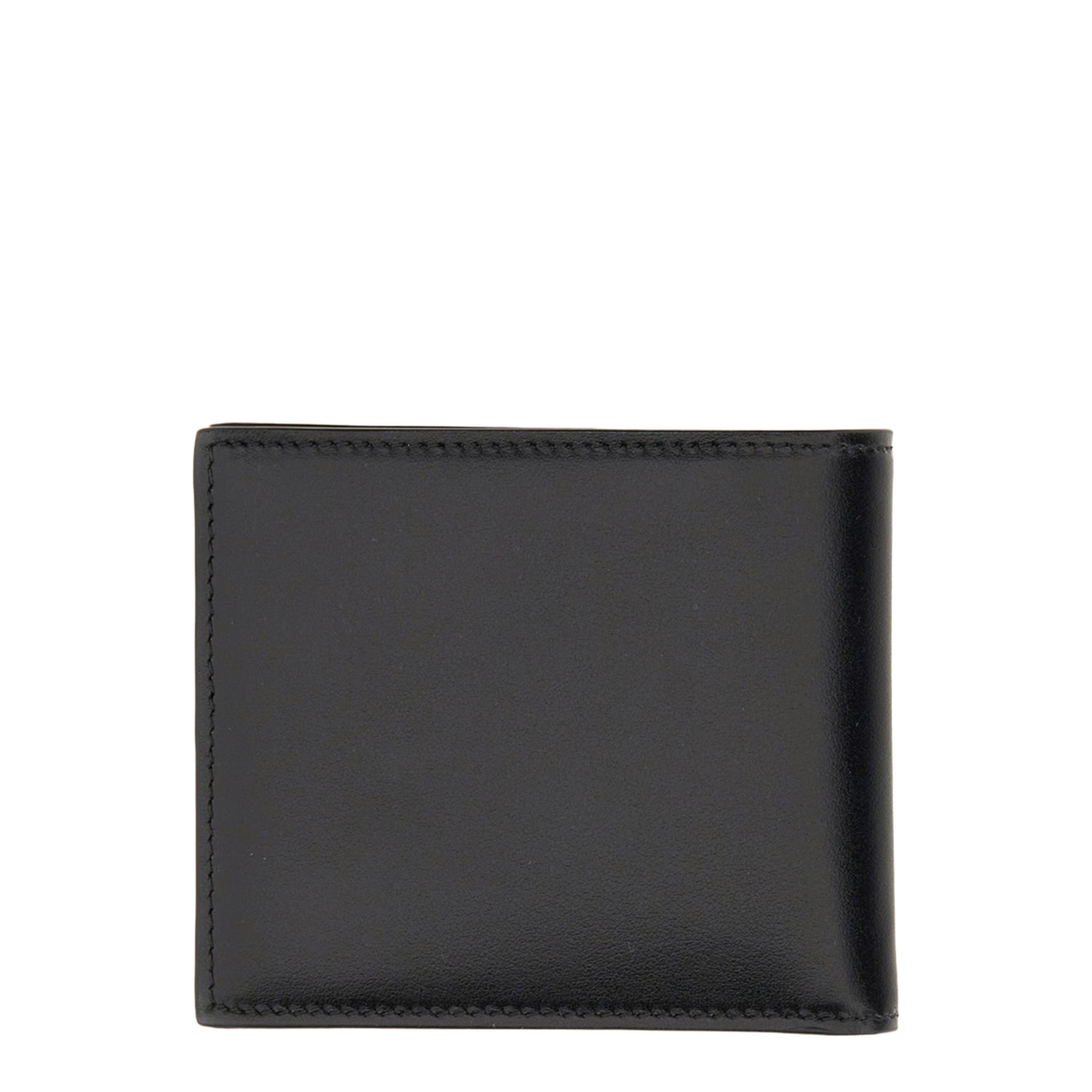 Calfskin Bifold Wallet With Logo - Multicolore - Image 3