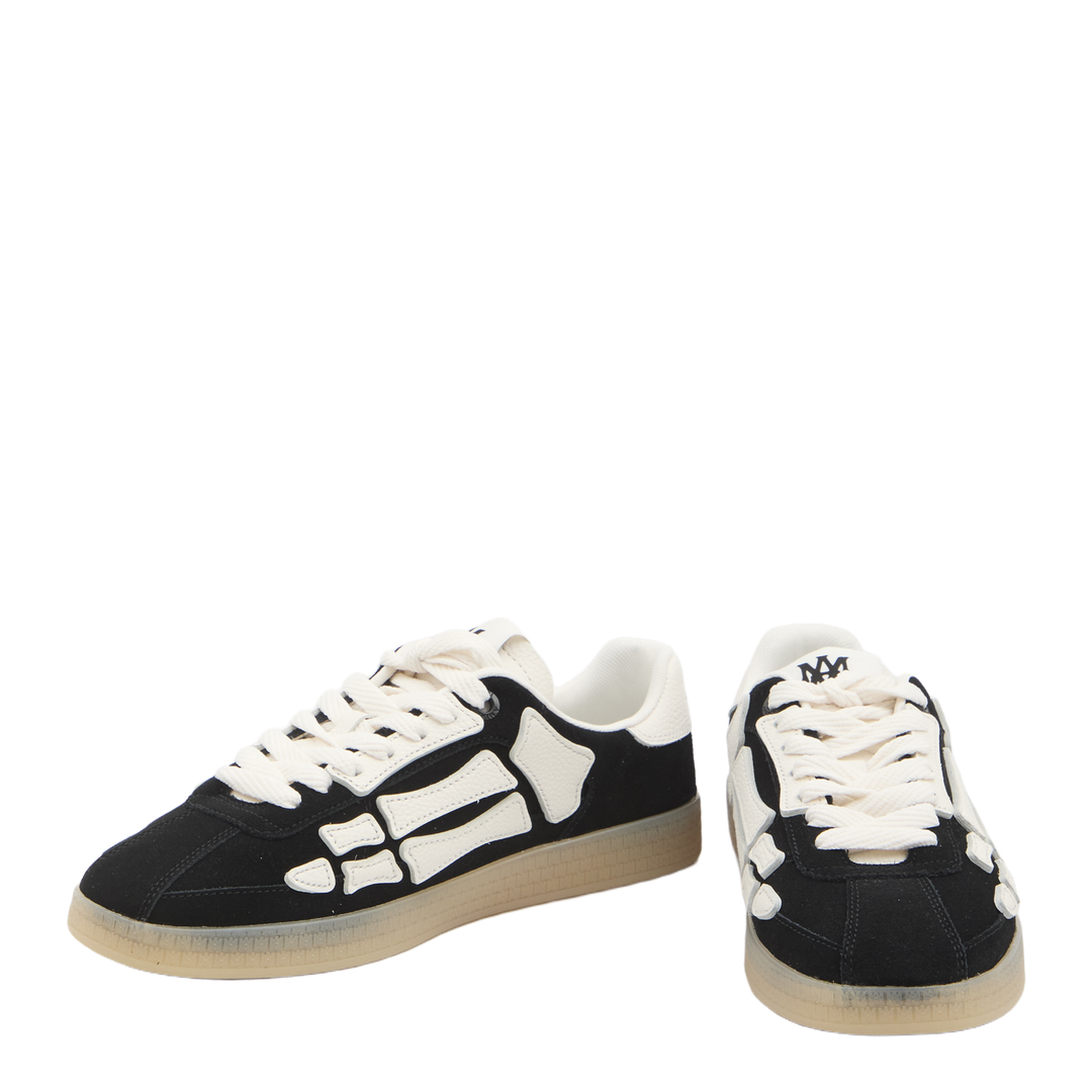 Pacific Bones Black Low Top Sneakers - Image 5