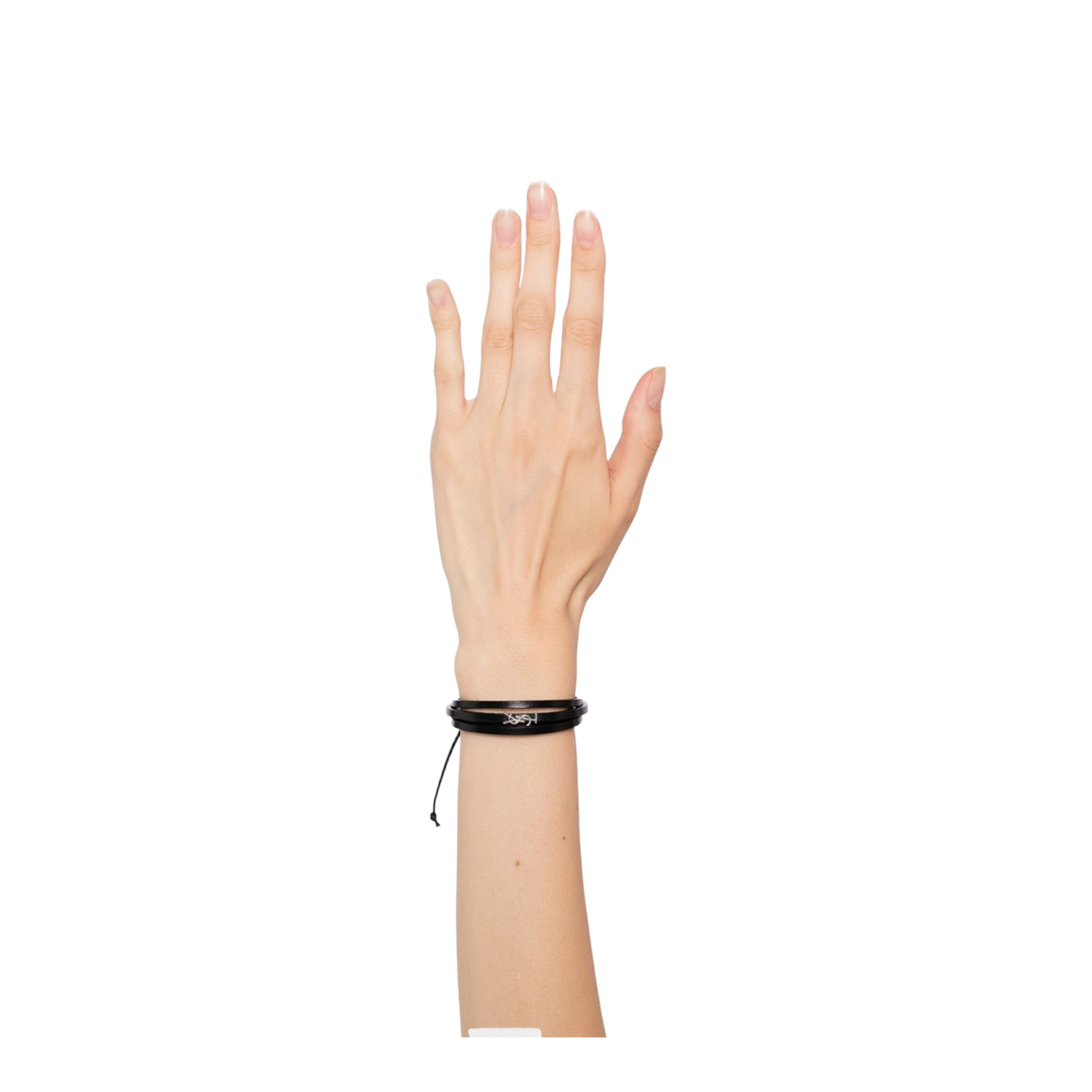 Multi-Strand Bracelet in Leather - Image 2