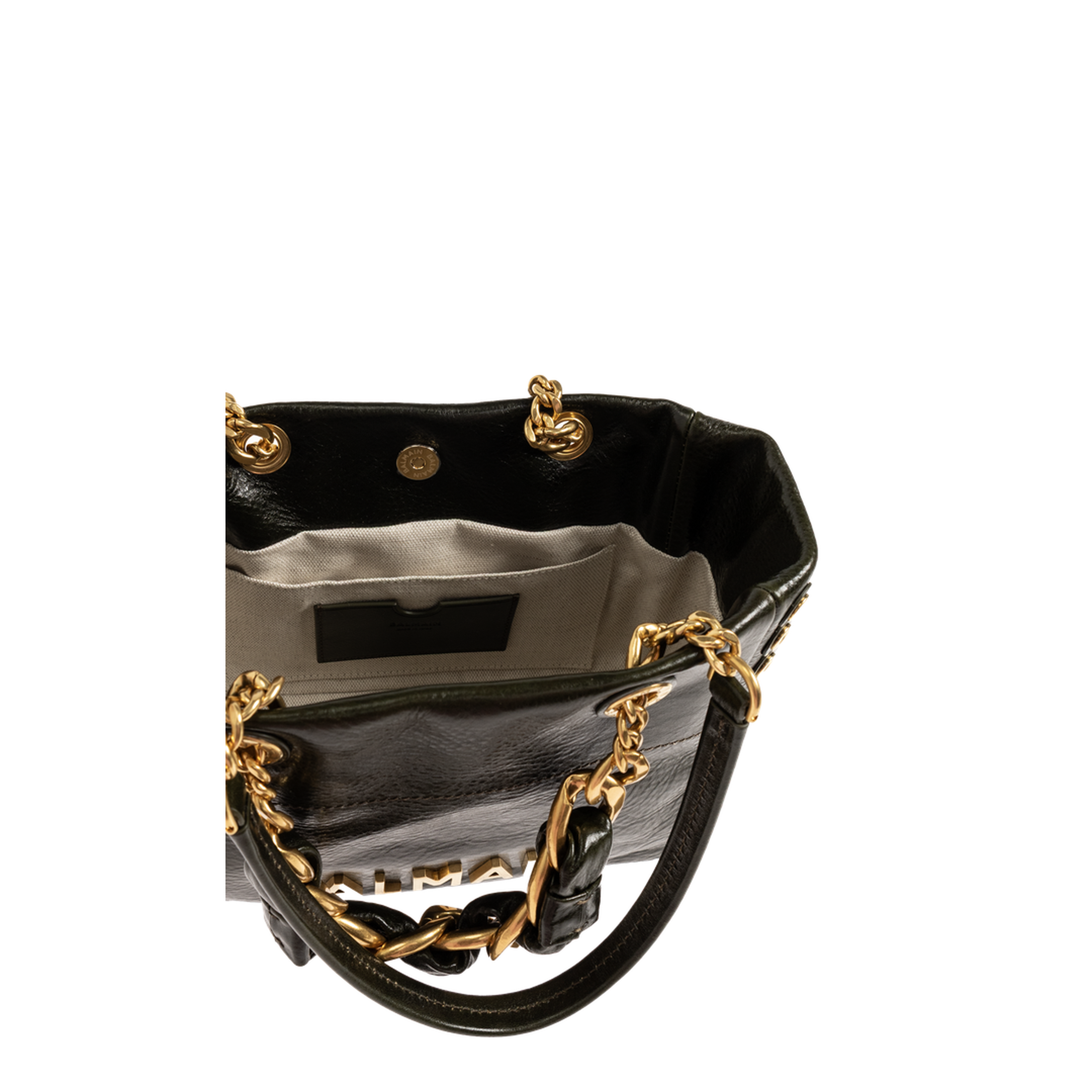 Cabas 1945 Soft Small Lambskin Tote - Black - Image 5