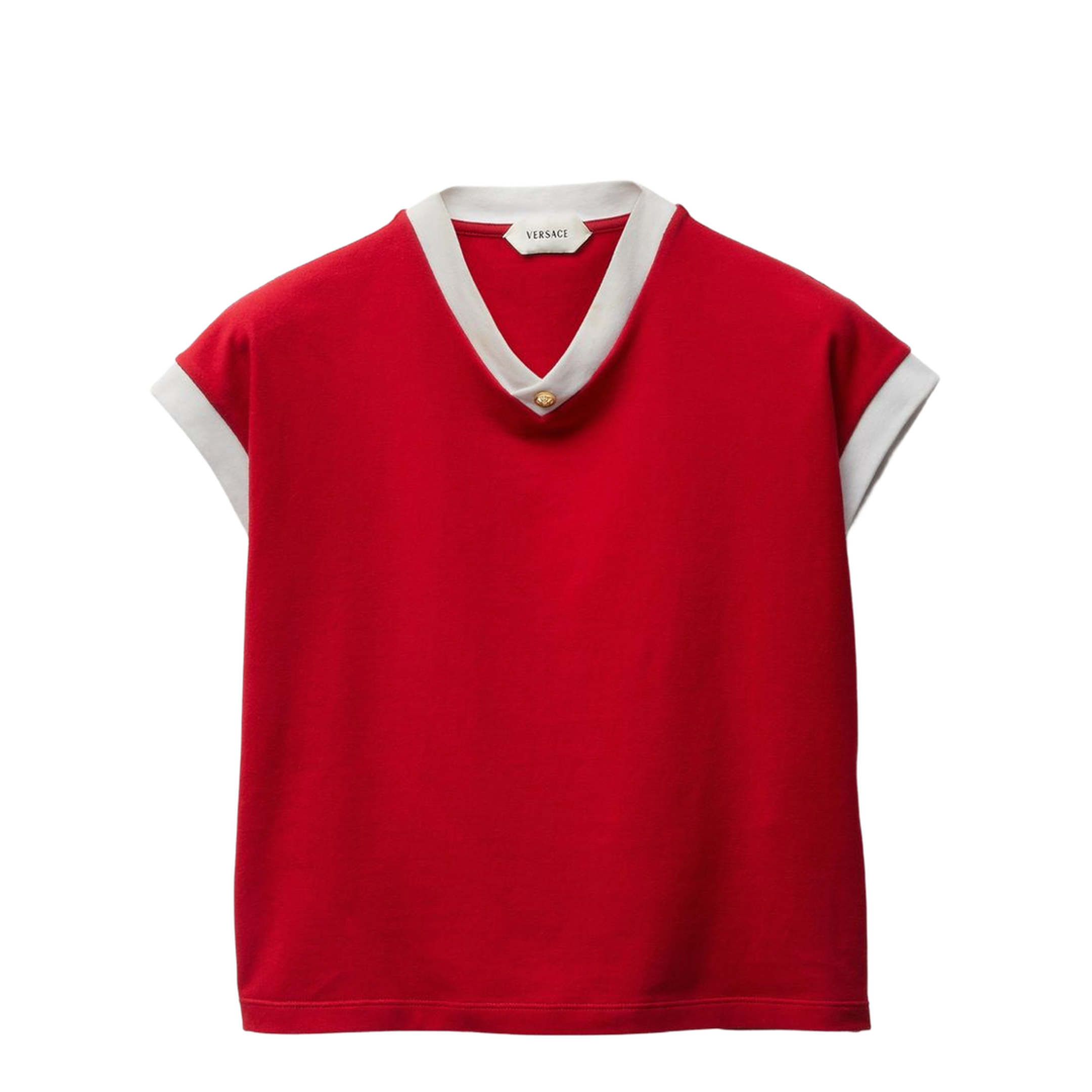 Vintage Stretch Cotton T-Shirt - Image 1