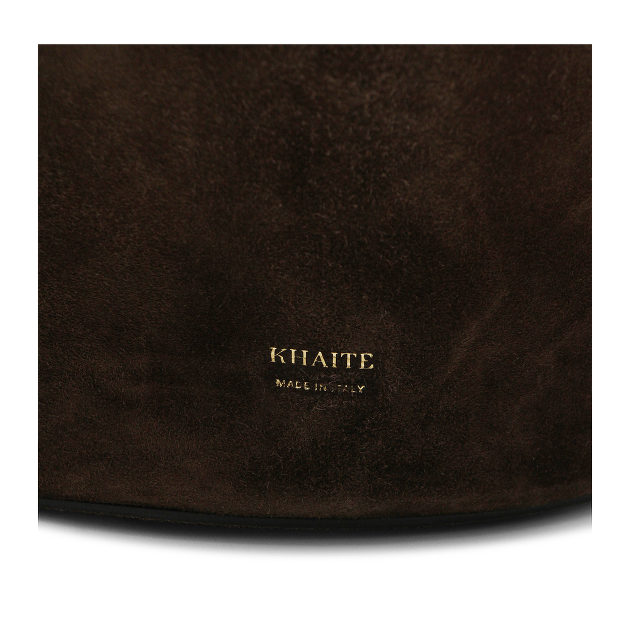 Lotus Small Suede Tote - Cedar - Image 7