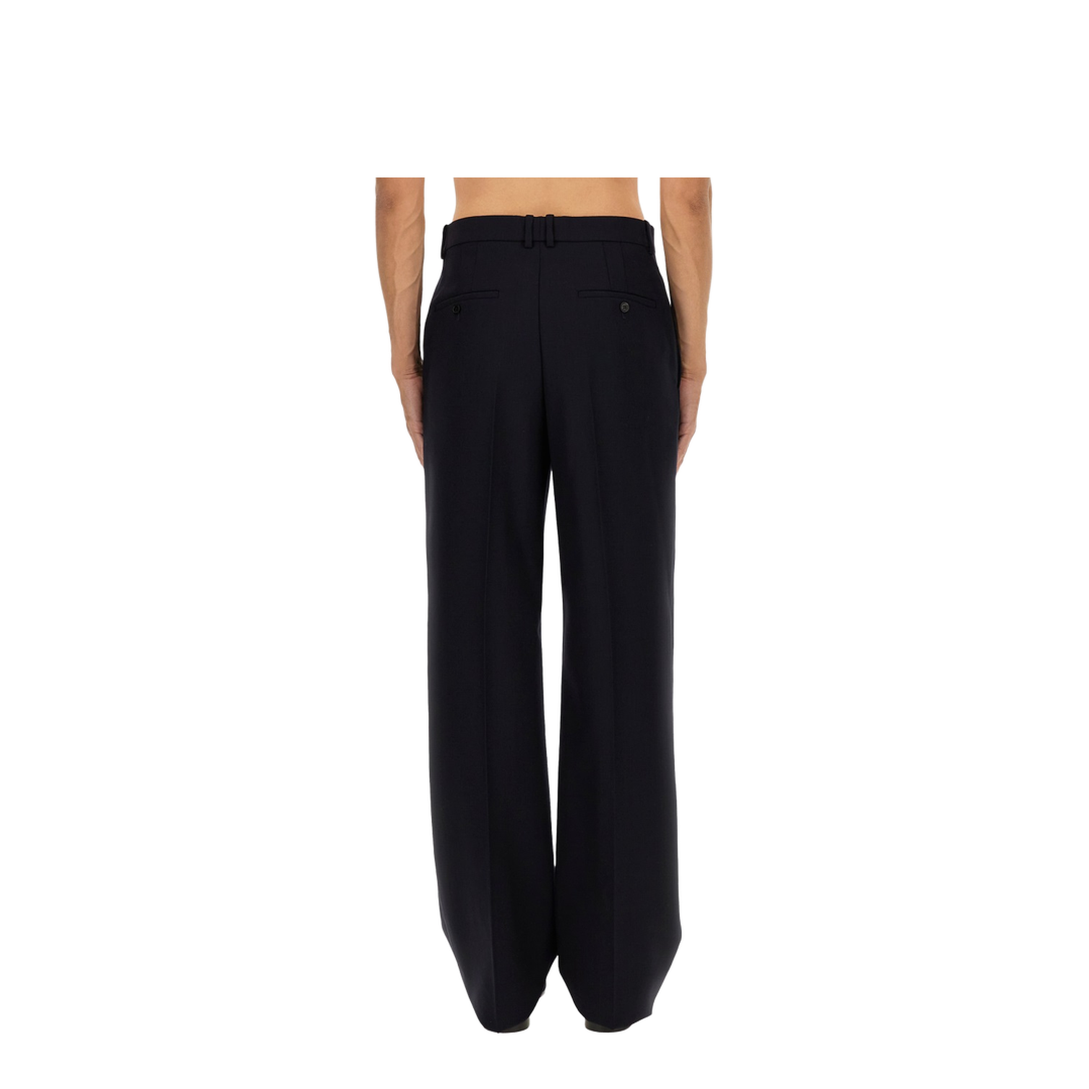 Chiné Wool Trousers - Image 4