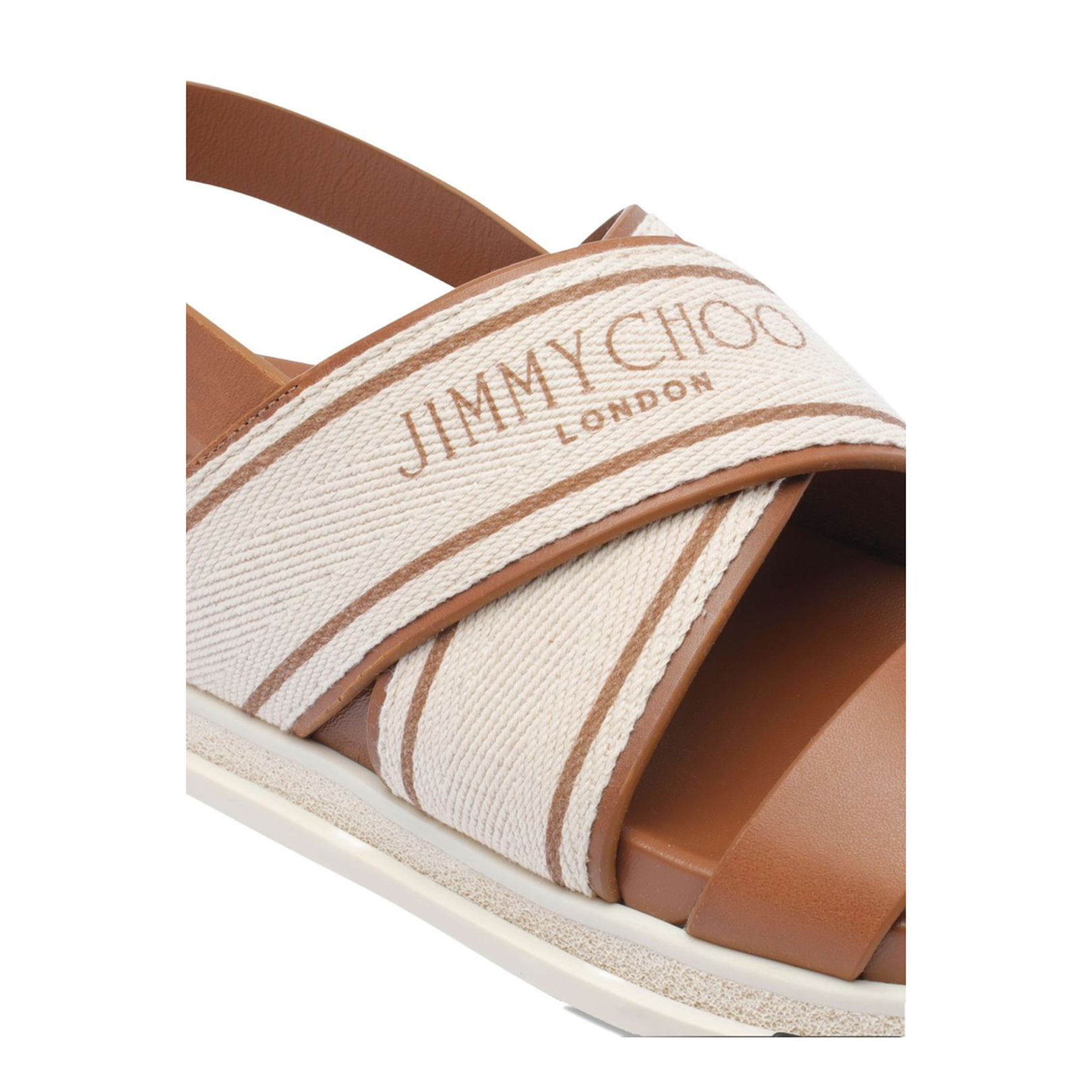 Joa Flat Canvas Sandals - Image 3