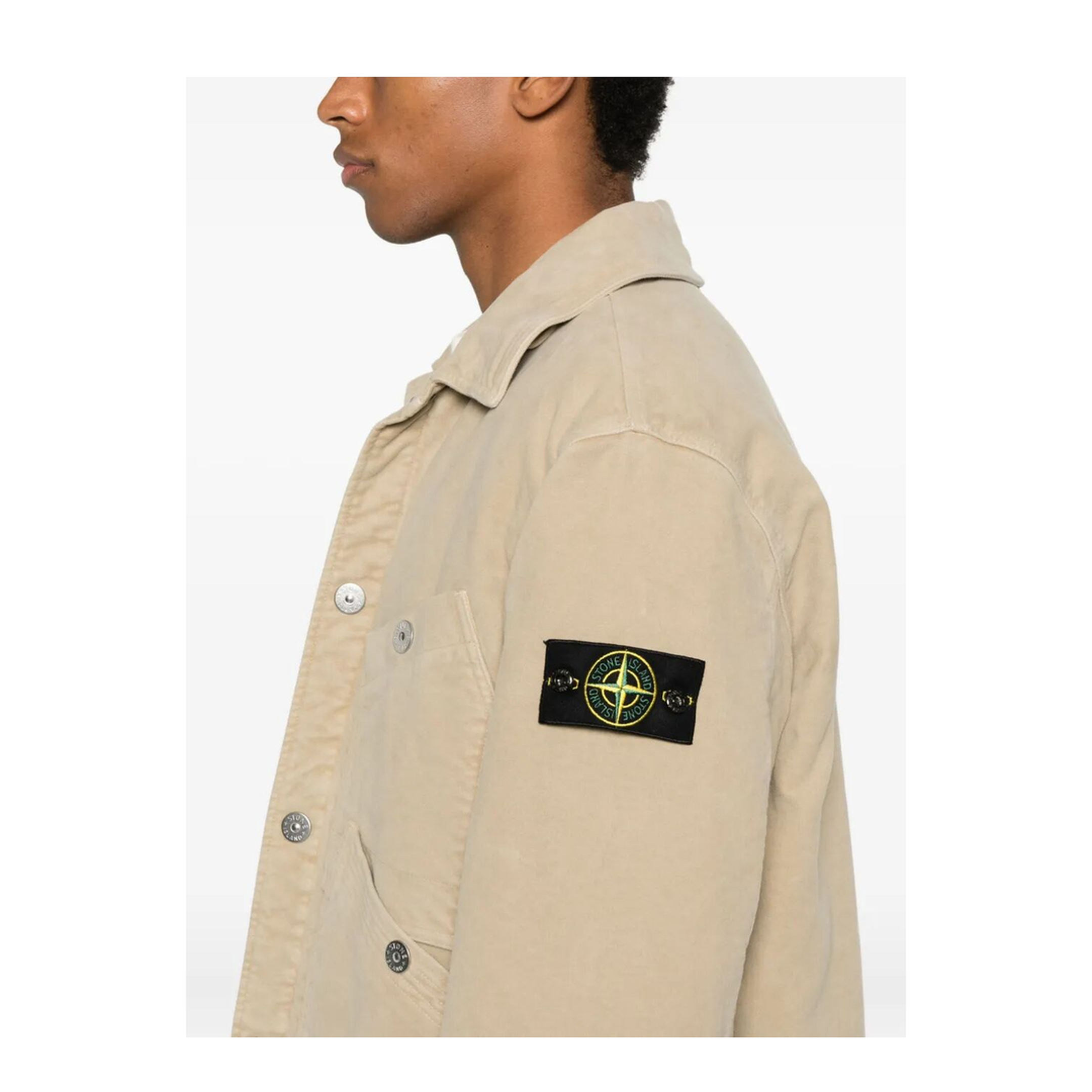Cotton Jacket with Multiple Pockets - Image 3